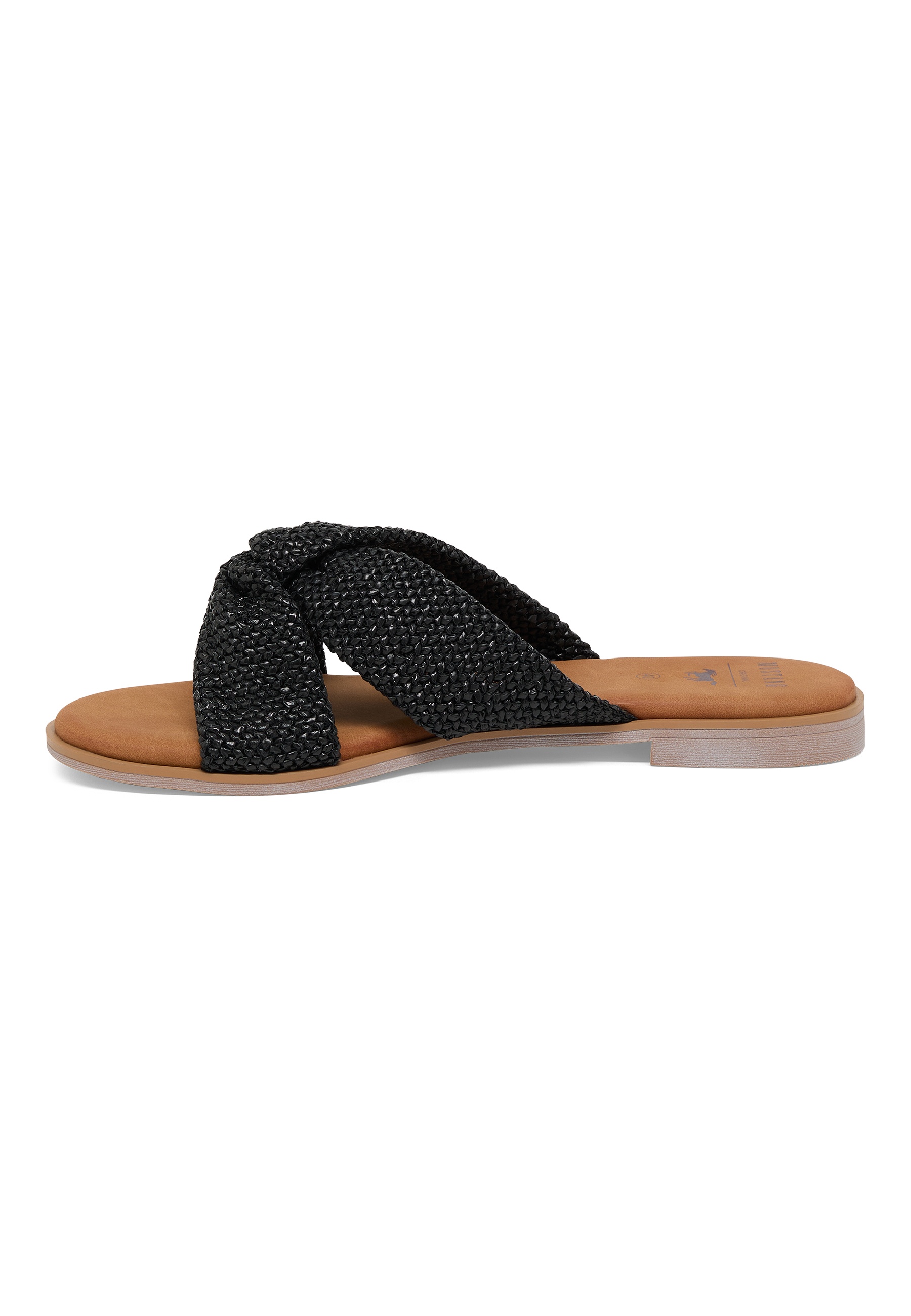 Sandal, Schuh, Sandale, Schwarz, Kreuzriemen