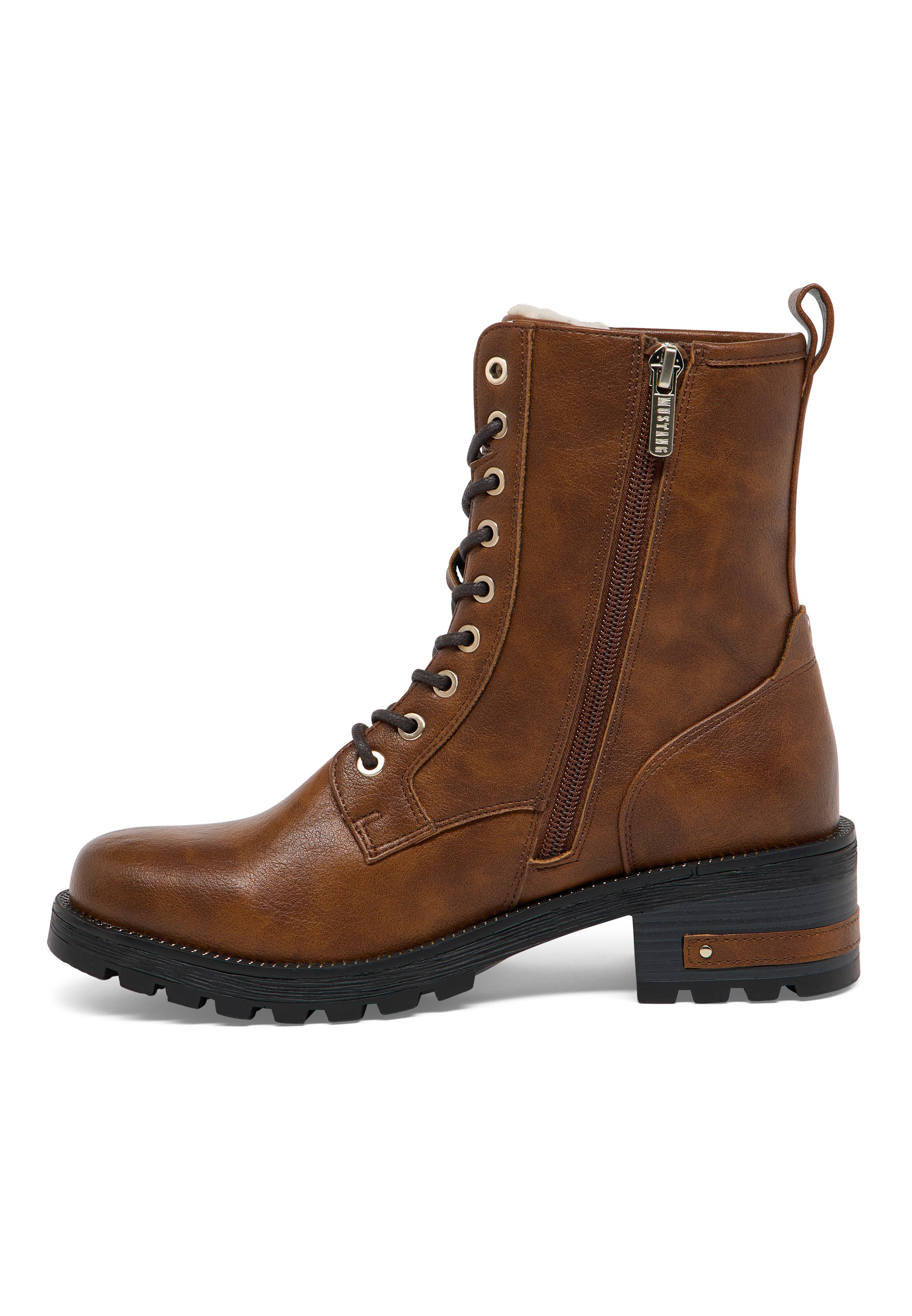 Stiefel, Stiefel mit Reißverschluss, Bergstiefel, Lederstiefel, Lackleder