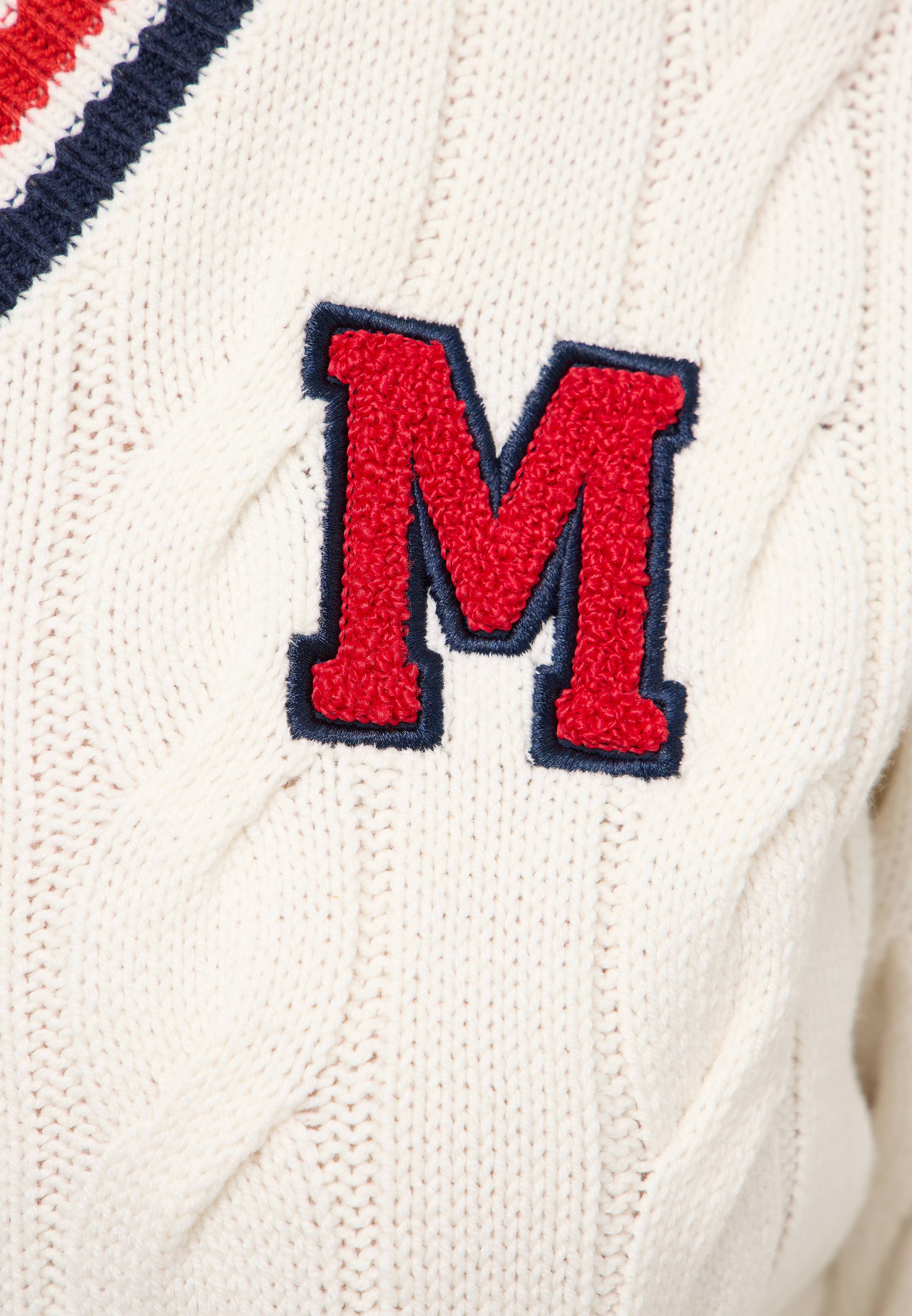 Bekleidung, Strickwaren, Pullover, Logo, Symbol