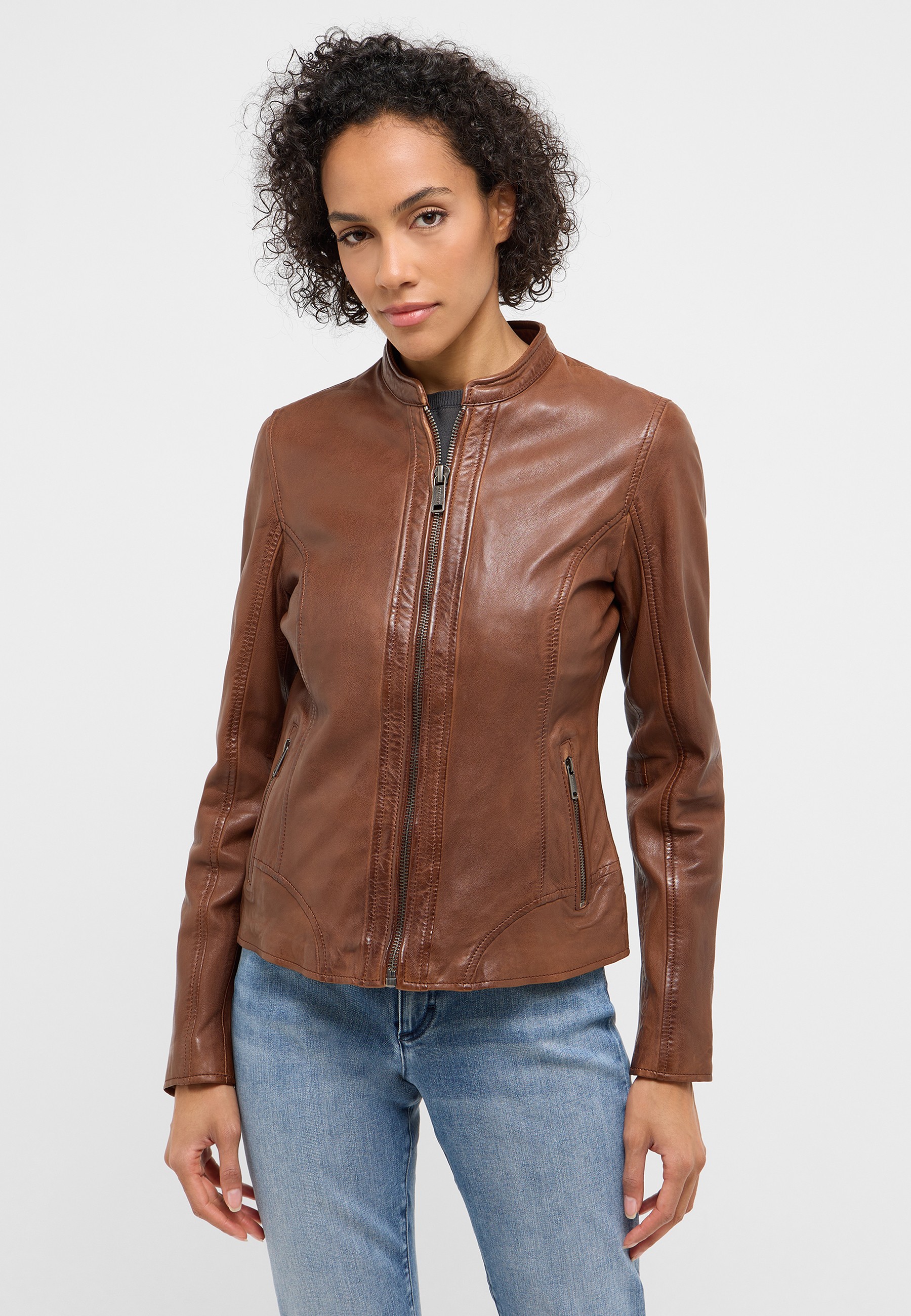 Mantel, Jacke, Person, Jeans, Jacke aus Leder