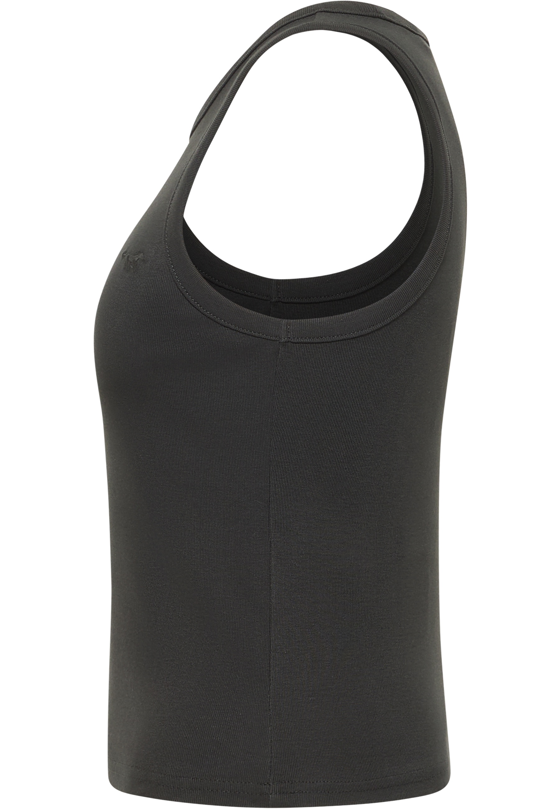 Tanktop, Muskelshirt, Schwarz, Polyester, Kein Muster