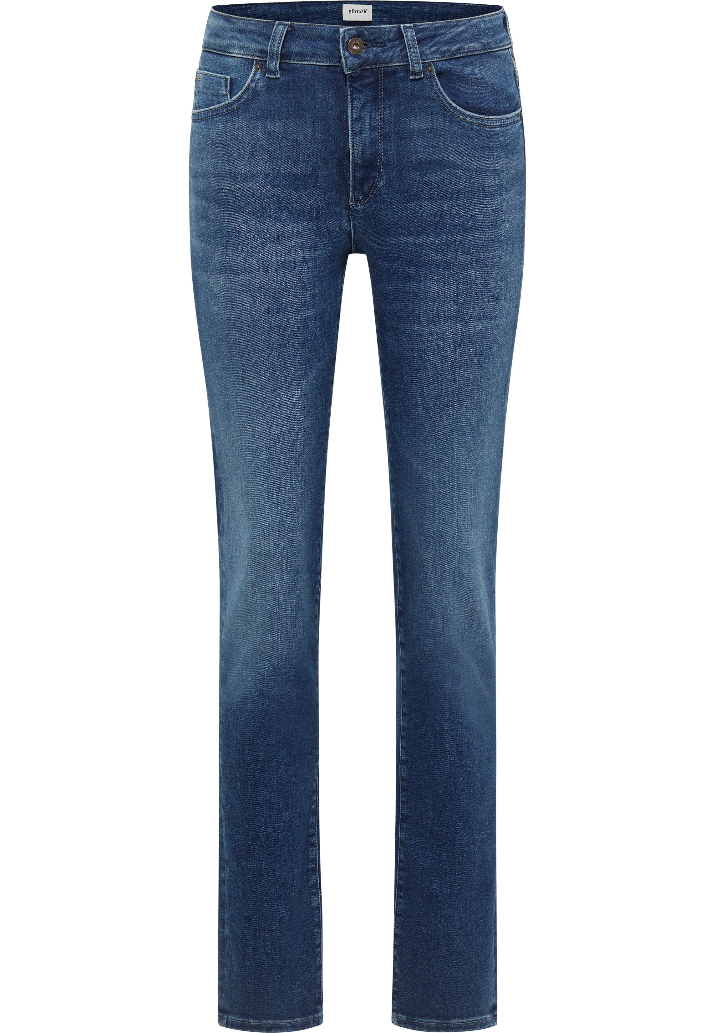 Mustang Damen Jeans Style Shelby Slim, blau mittel