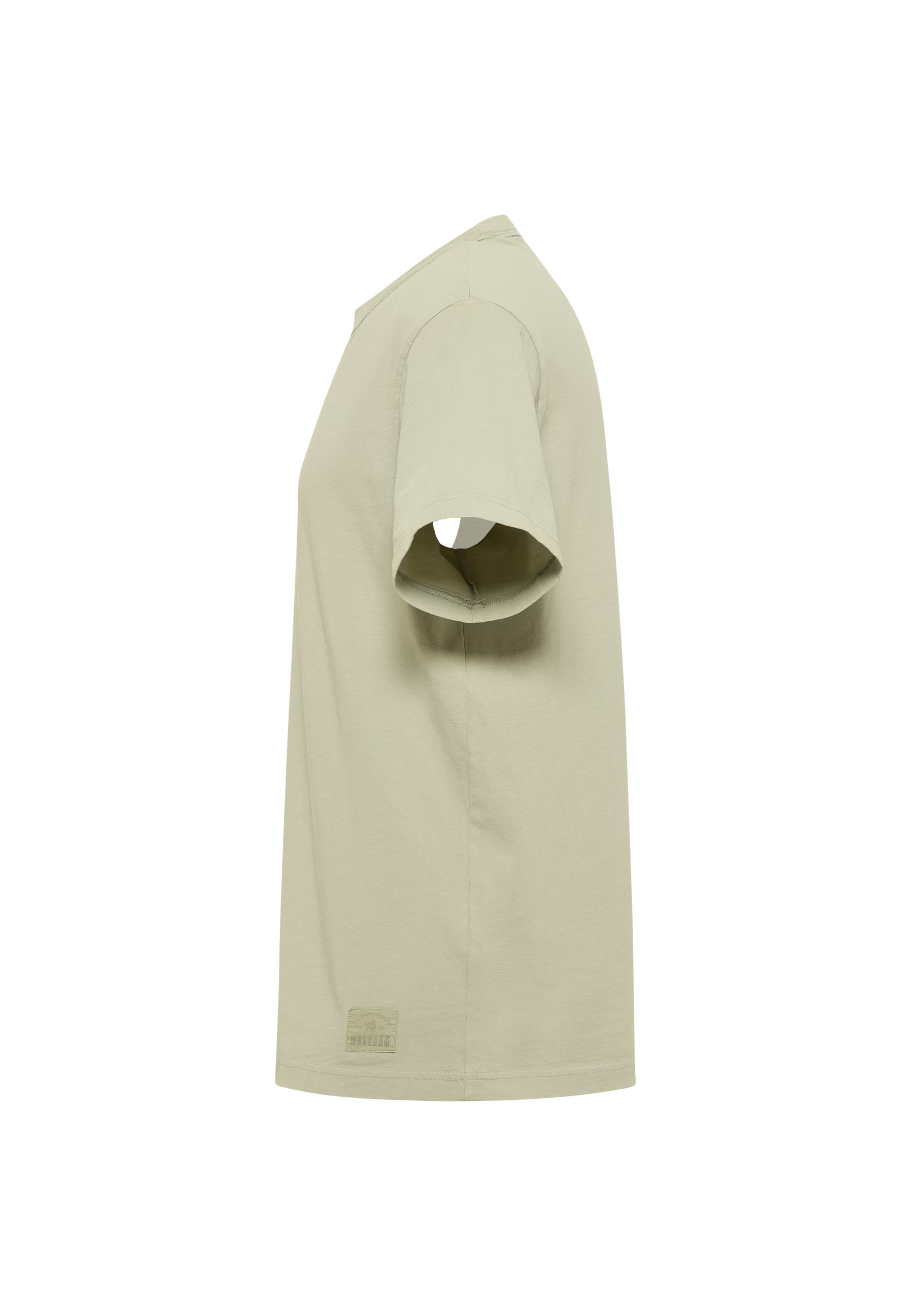 T-Shirt, Kurzes Arm, Beige, Kleidung, Unverziert