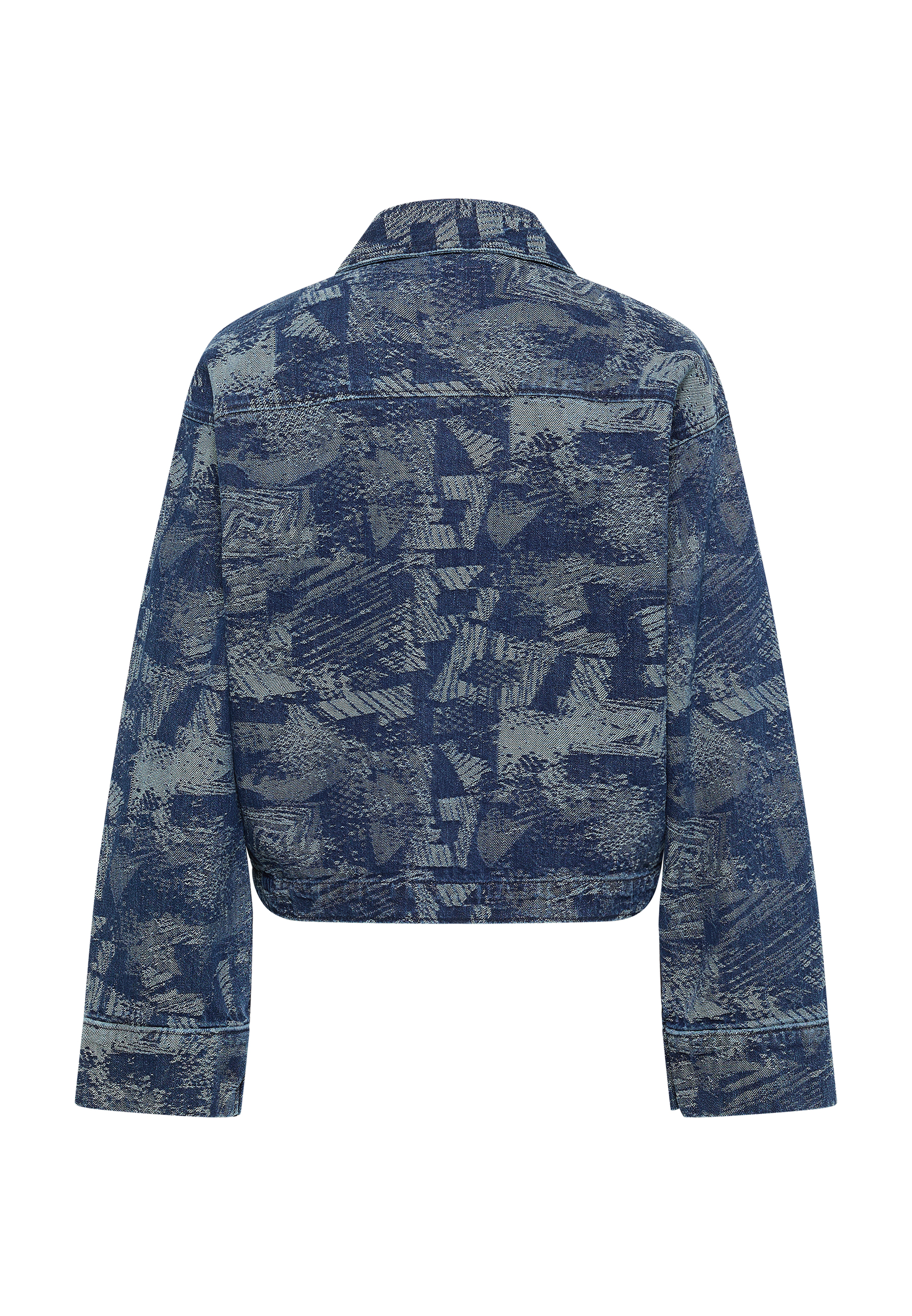 Mantel, Jacke, Blazer, Langarm, Muster