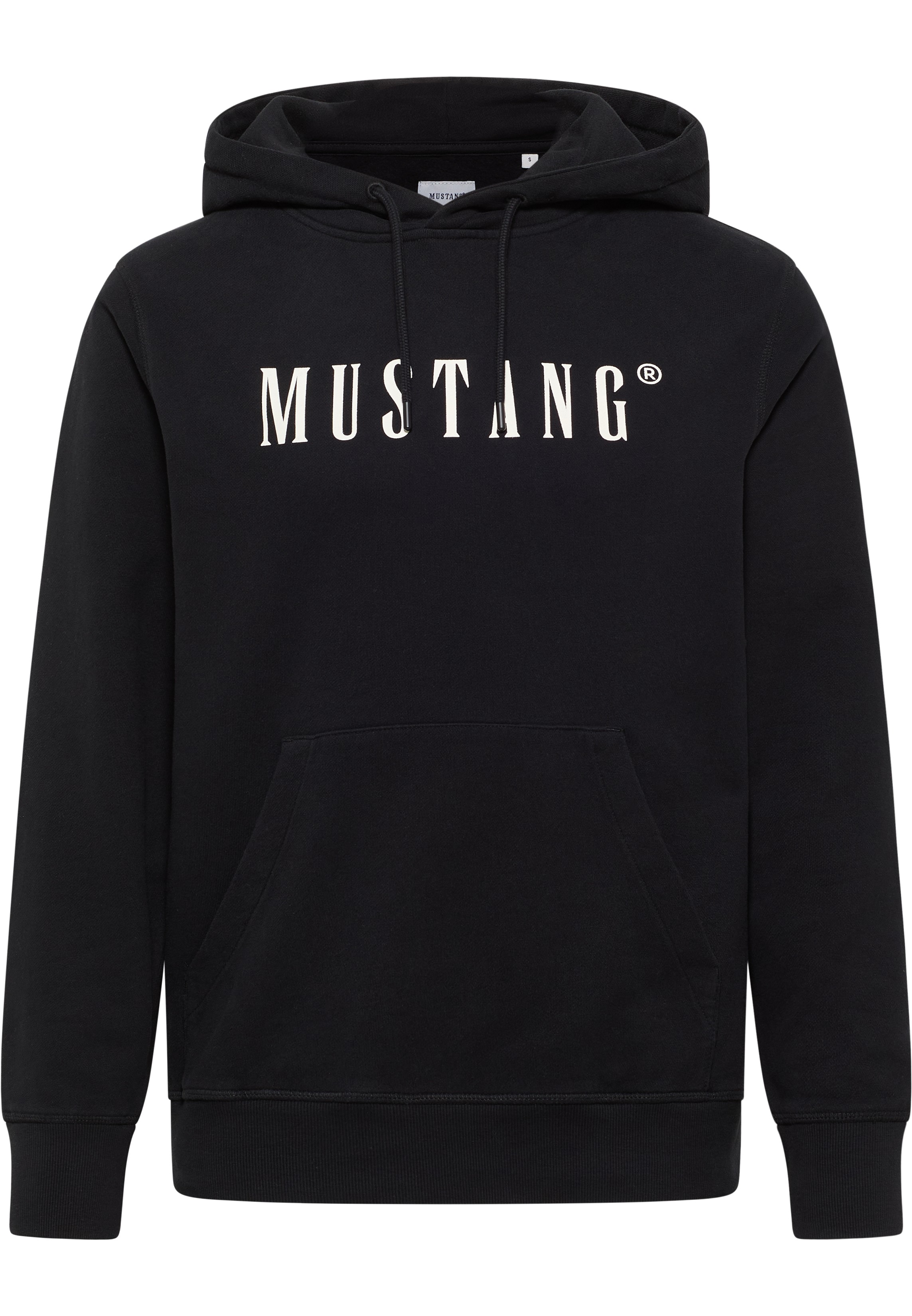 Mustang Herren Sweatshirt Style Bronson, schwarz