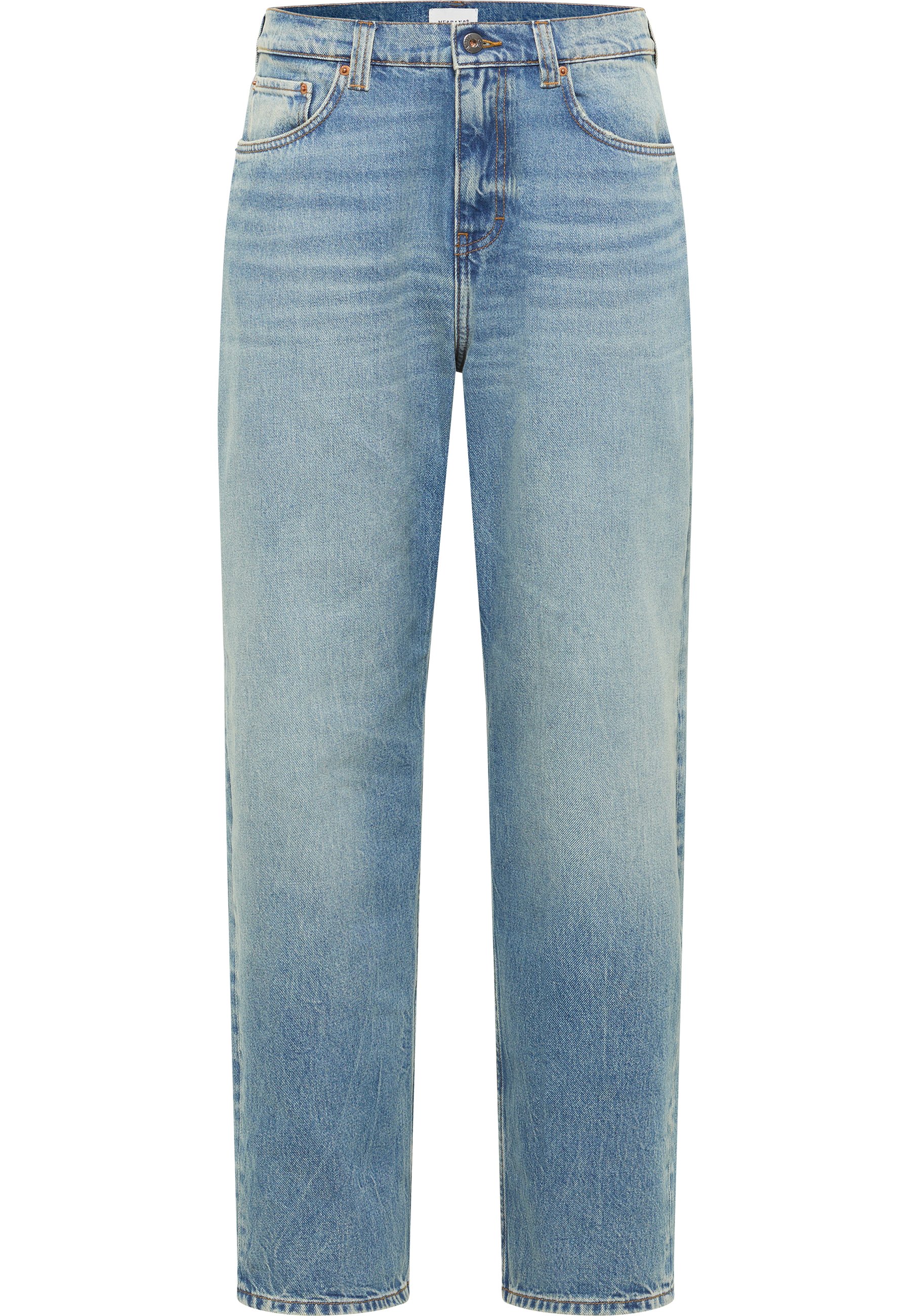 Mustang Herren Jeans Style Jeff Relaxed Straight, blau hell