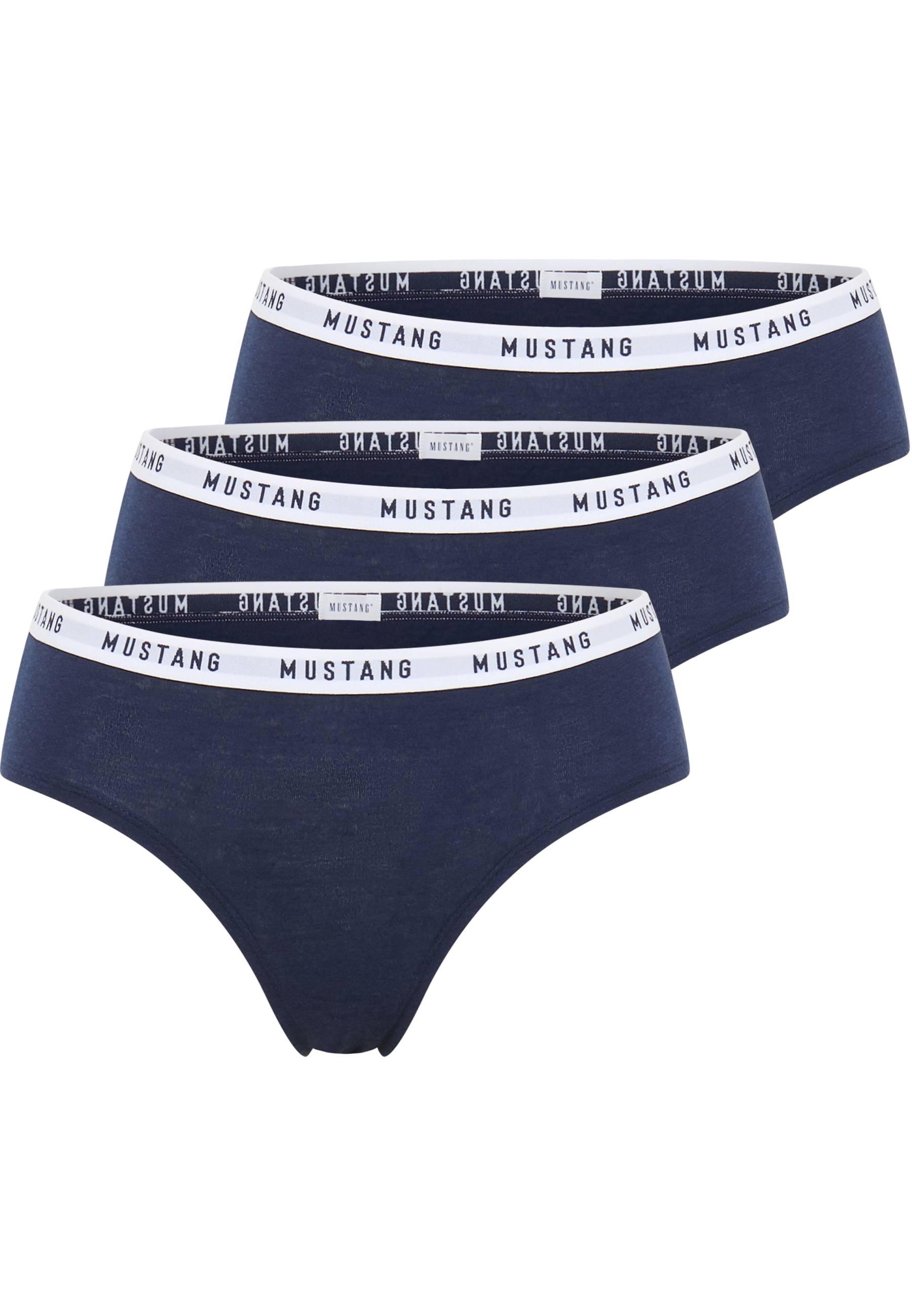 Mustang Damen Unterhose Style Mustang Hipster, navy