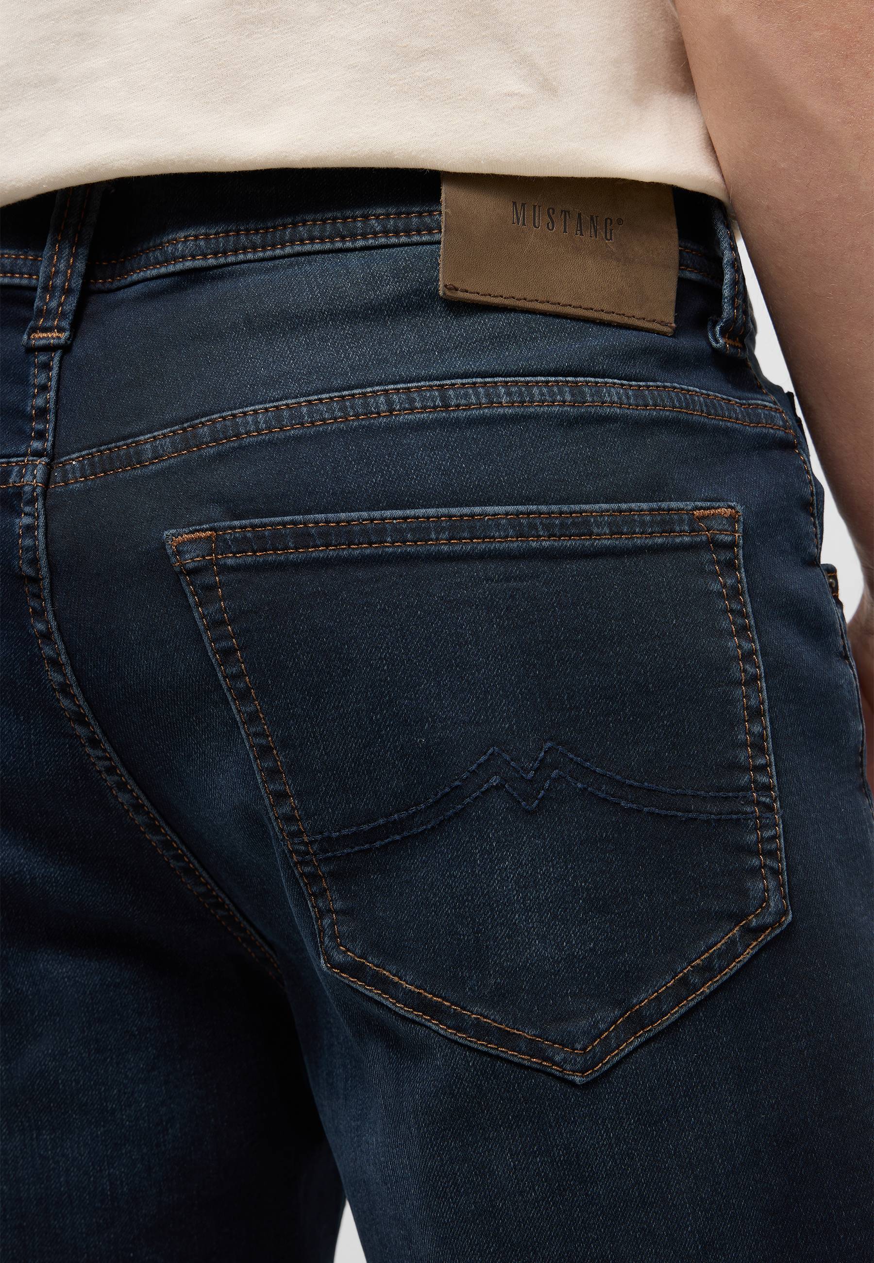 jeans, back pocket, denim, blue, patch label