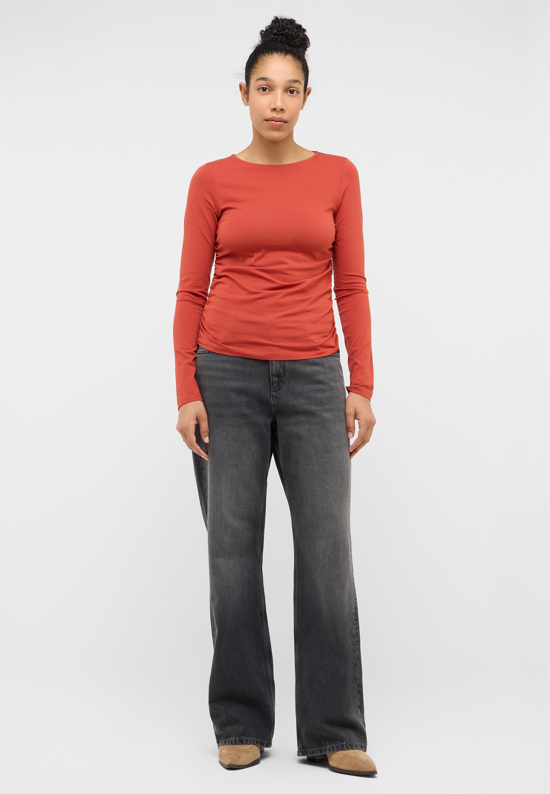 Hosen, Langarm, Ärmel, Person, Stehend