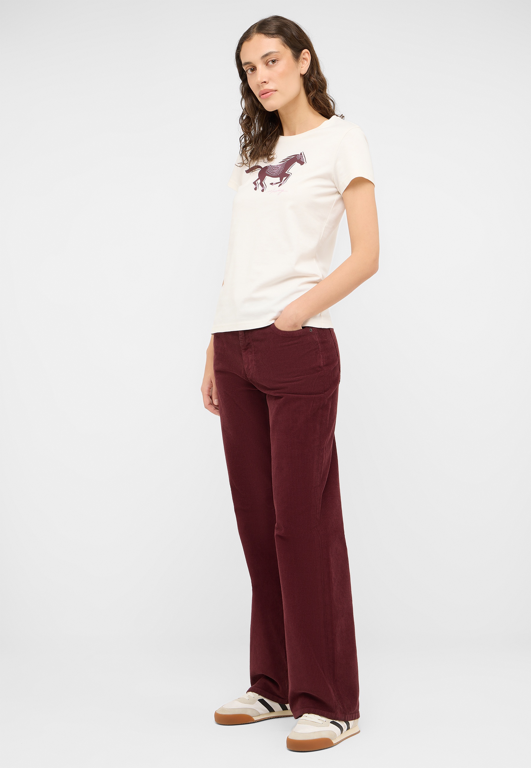 Bluse, Hosen, Leinen, Person, Frau