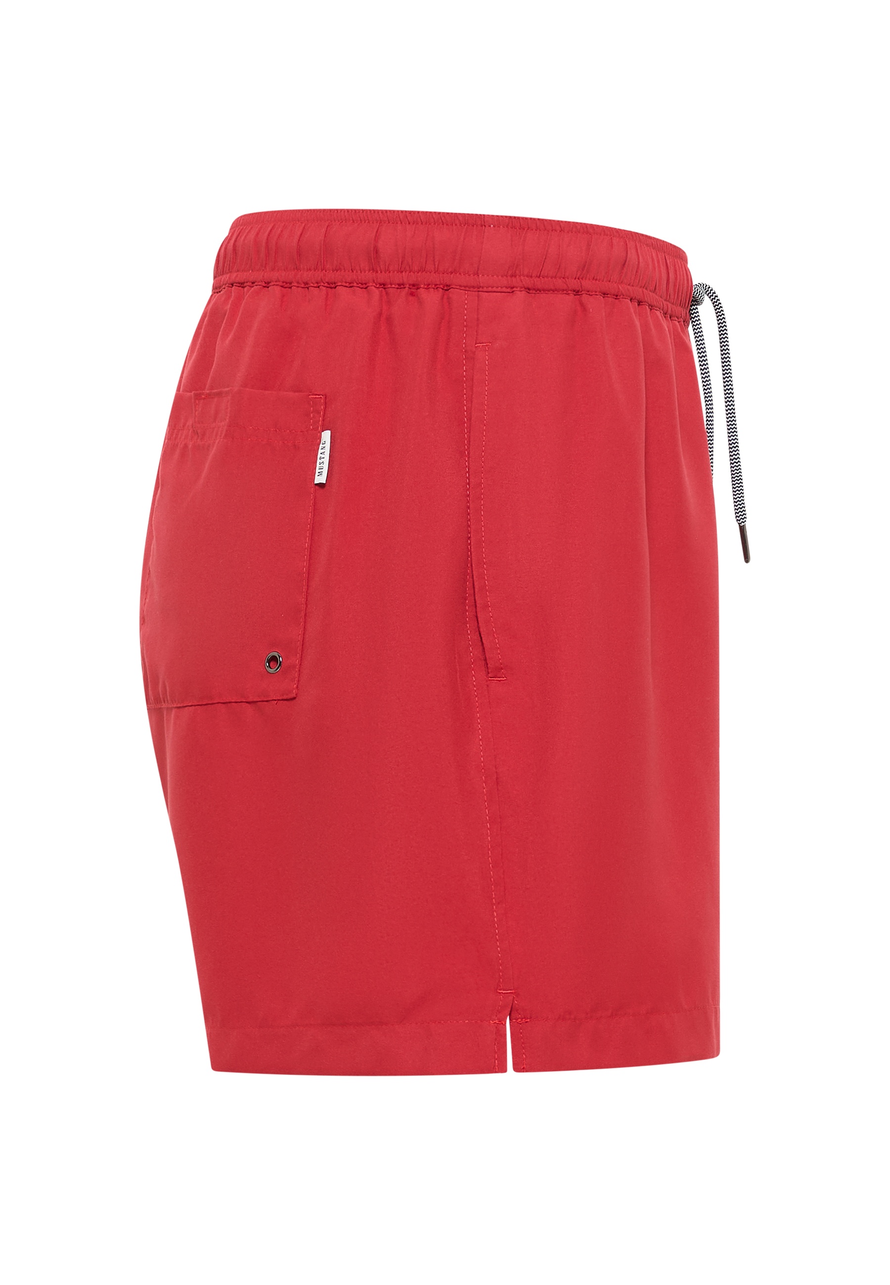 Kurze Hose, Shorts, Sommer, Reißverschluss-Jogger, Rote Farbe