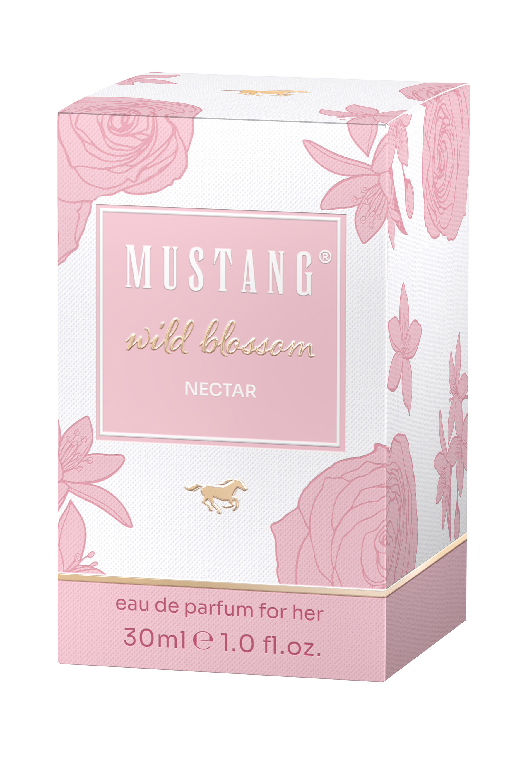 nectar, eau de parfum, her, packung, blumenmuster