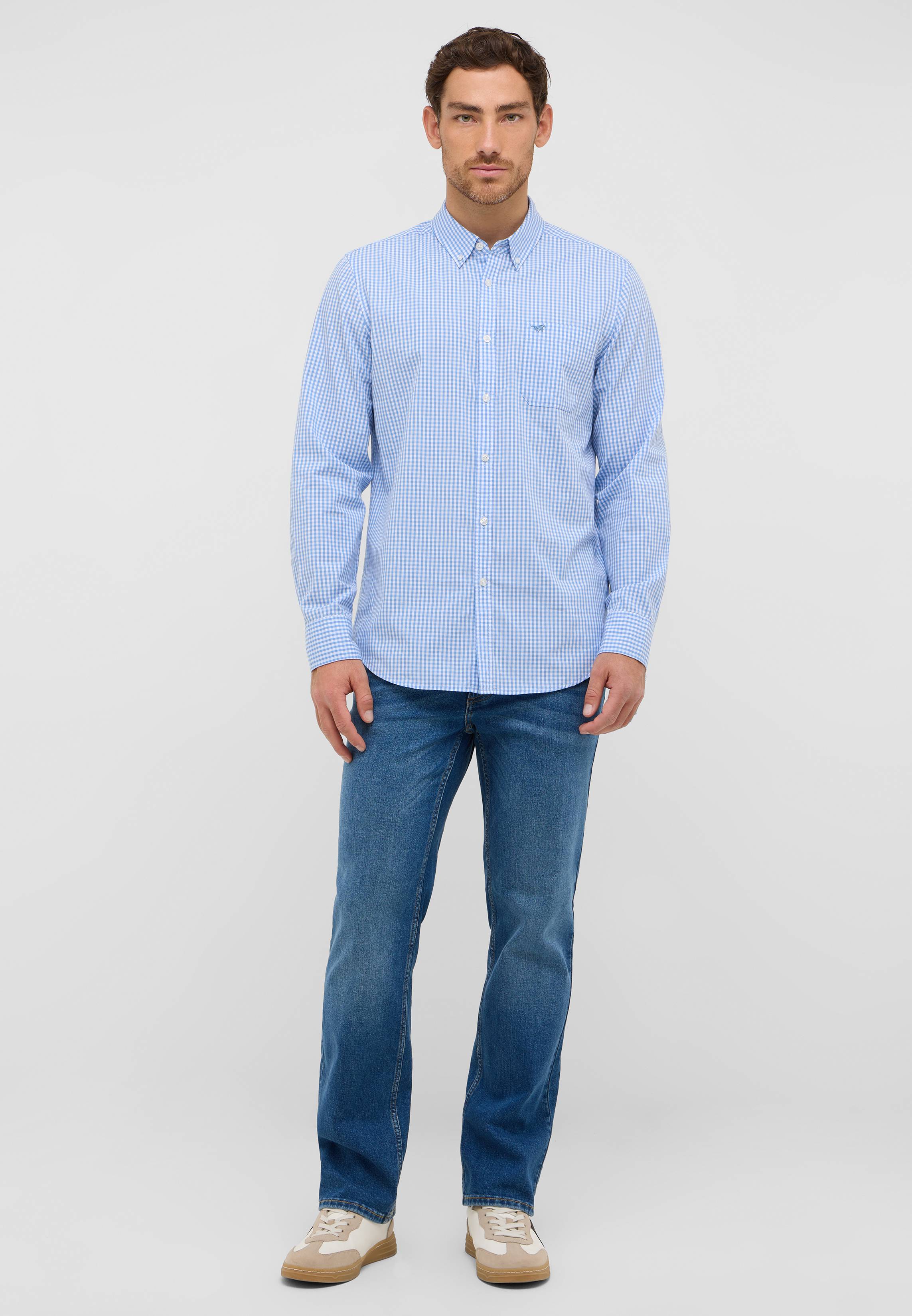 Hemd, Hosen, Langarm, Mann, Person