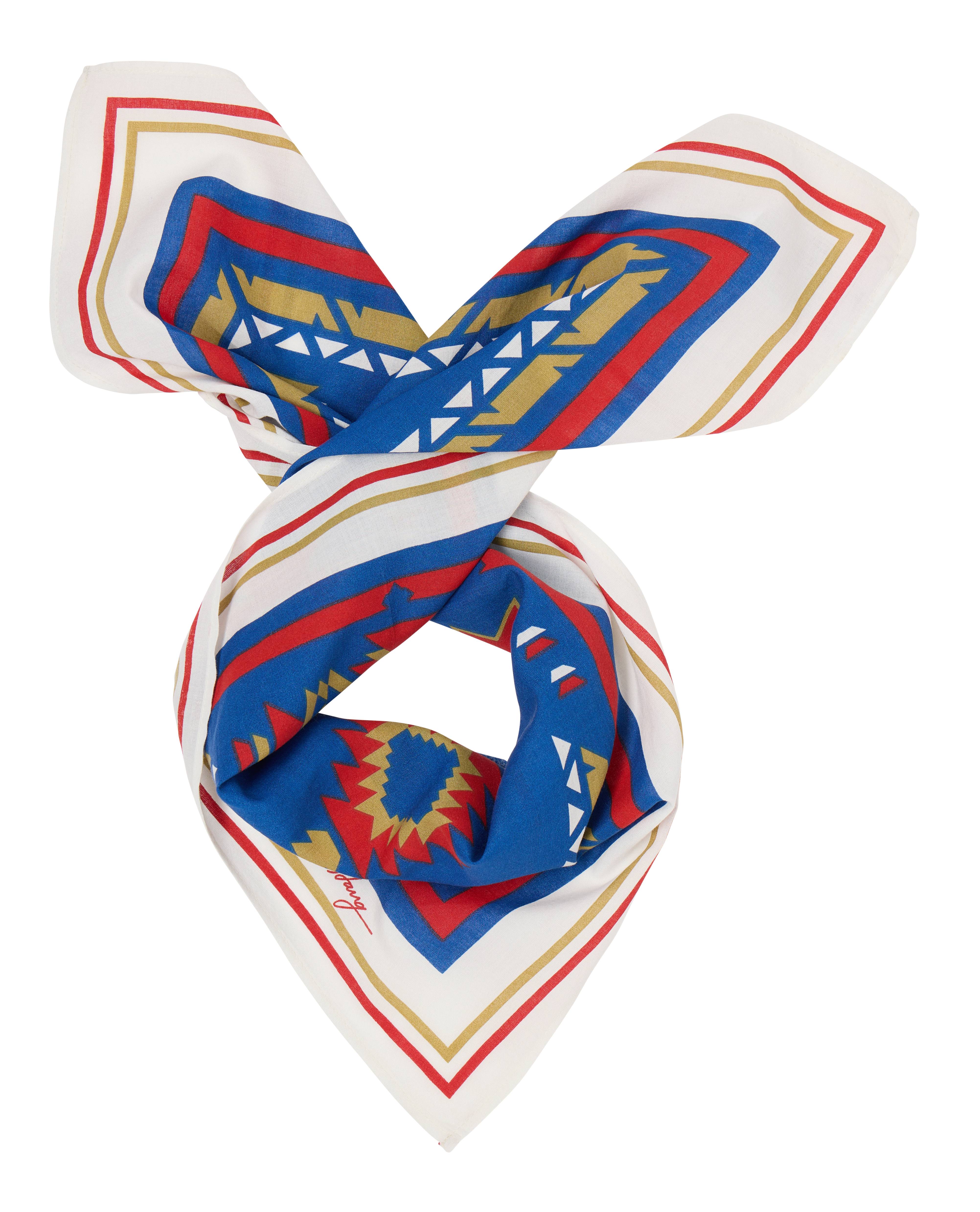 Mustang Damen Schal Style Sunset Boulevard Bandana, bunt