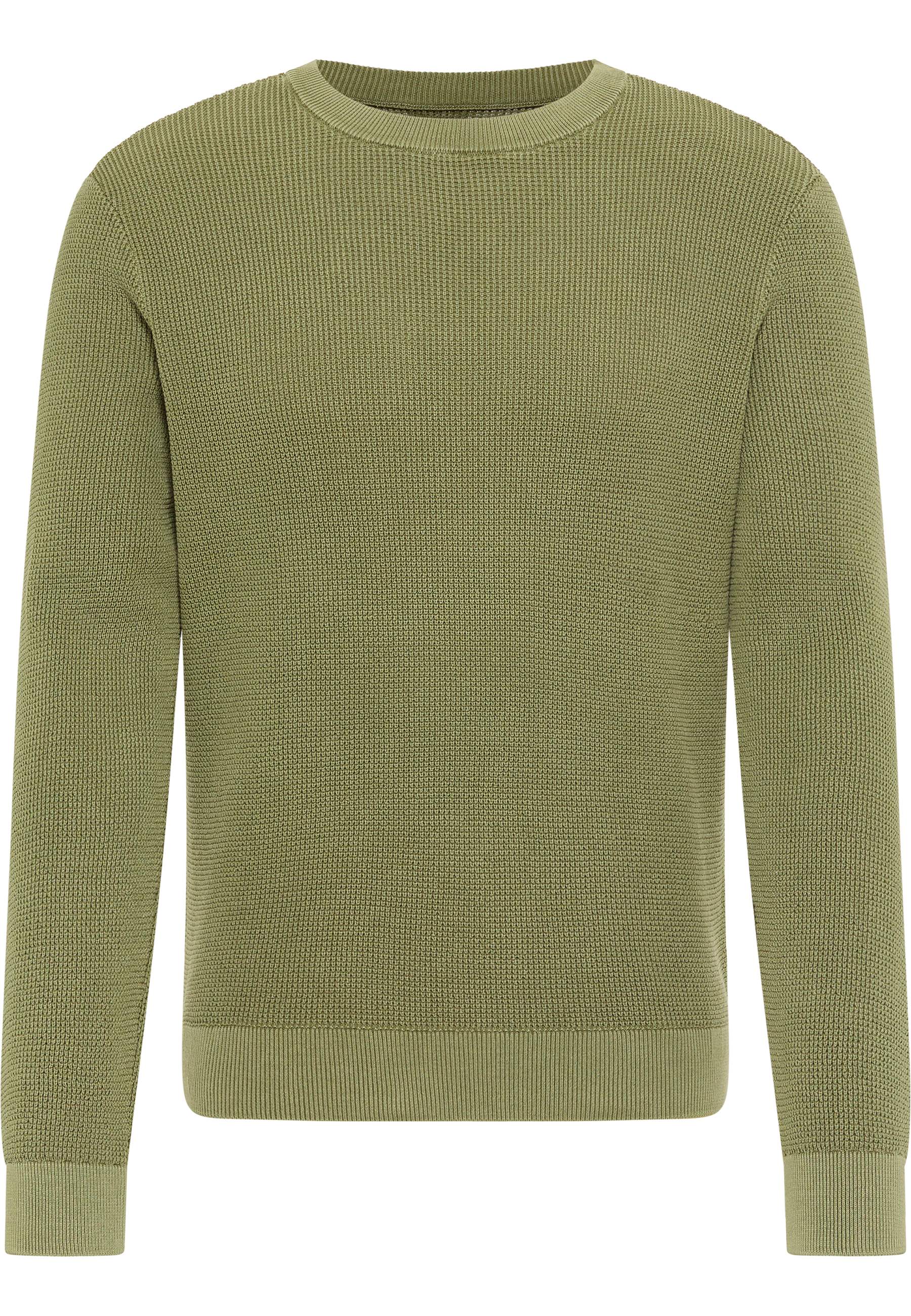 Mustang Herren Langarmpullover Style Edward, khaki