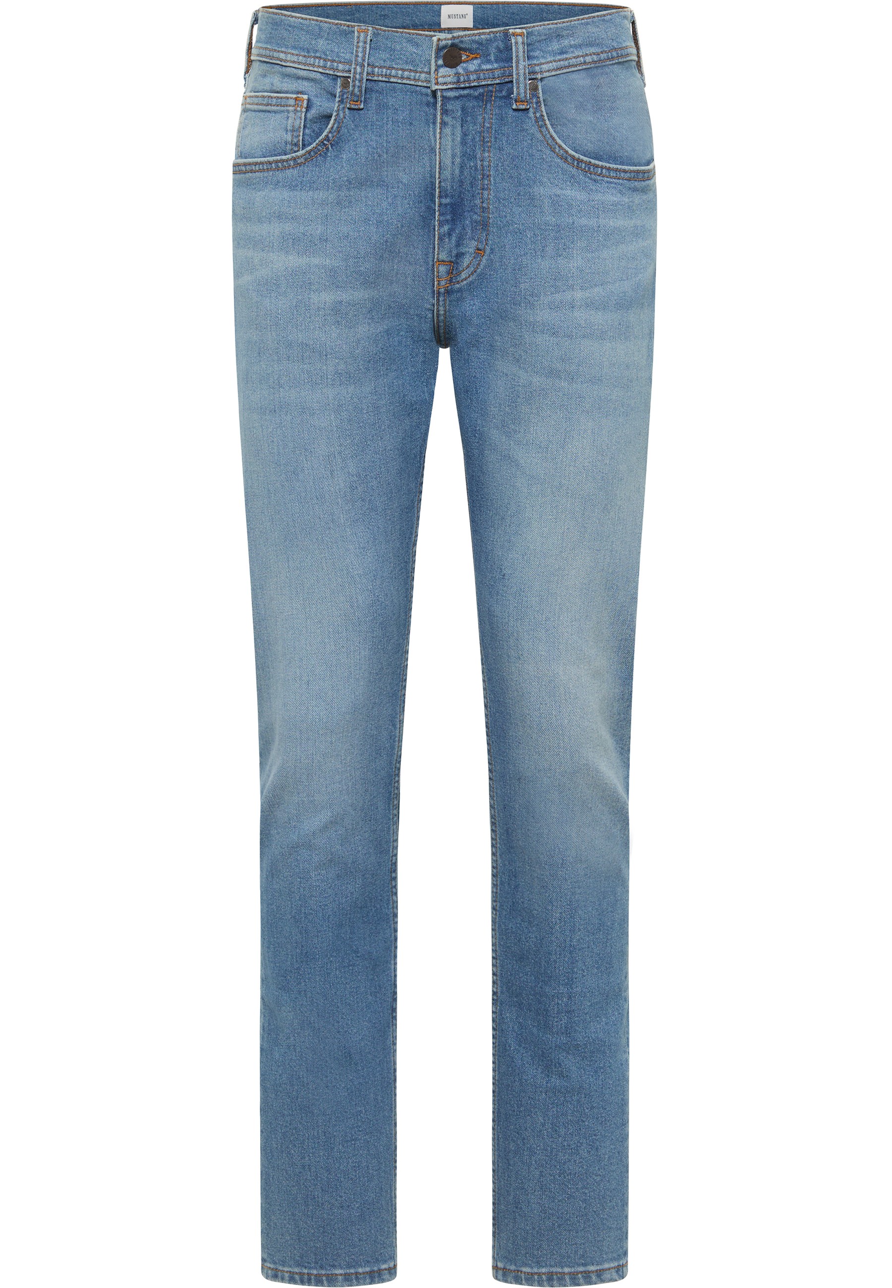 Mustang Herren Jeans Style Orlando Slim, blau mittel