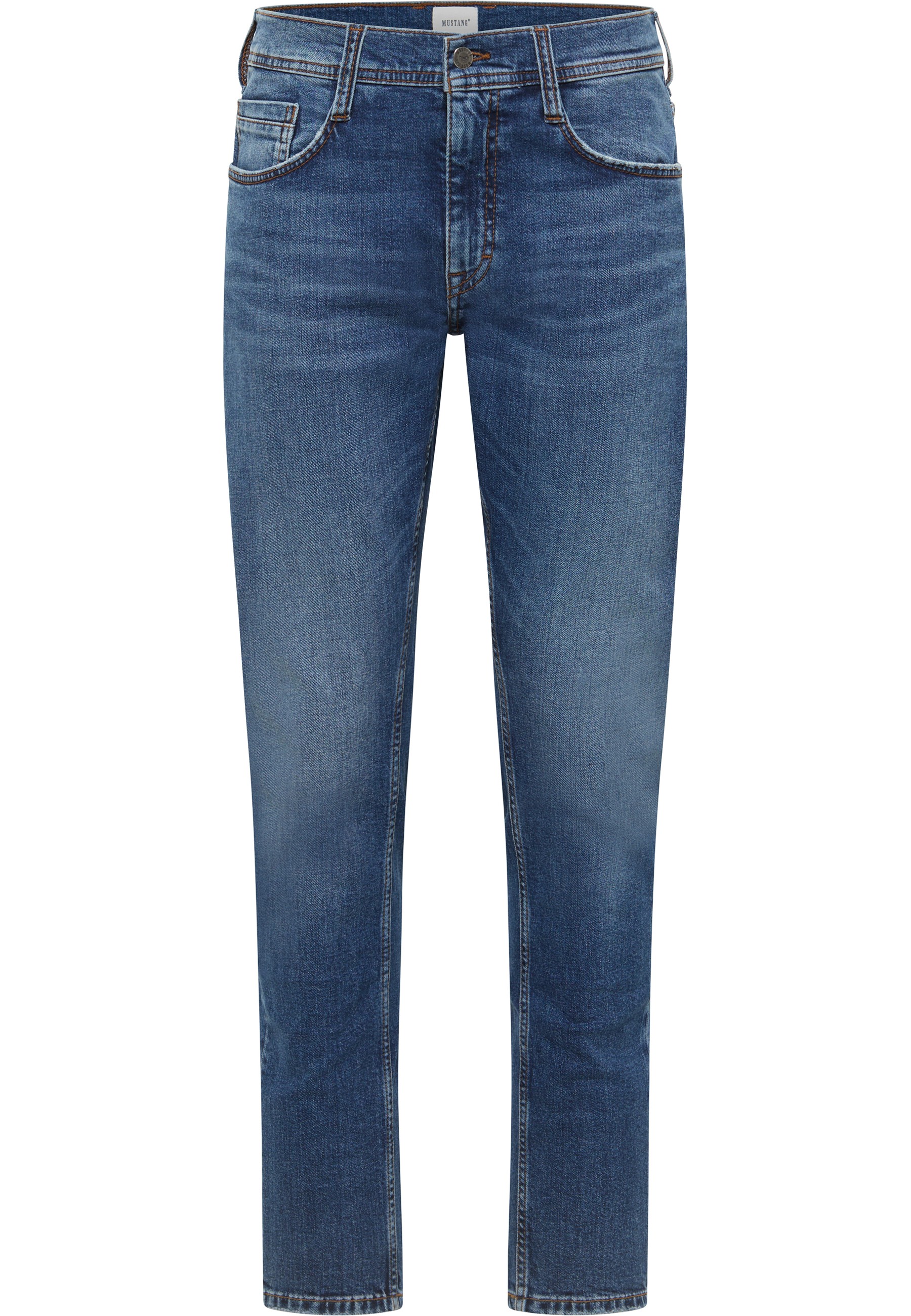 Mustang Herren Jeans Style Oregon Slim, blau dunkel