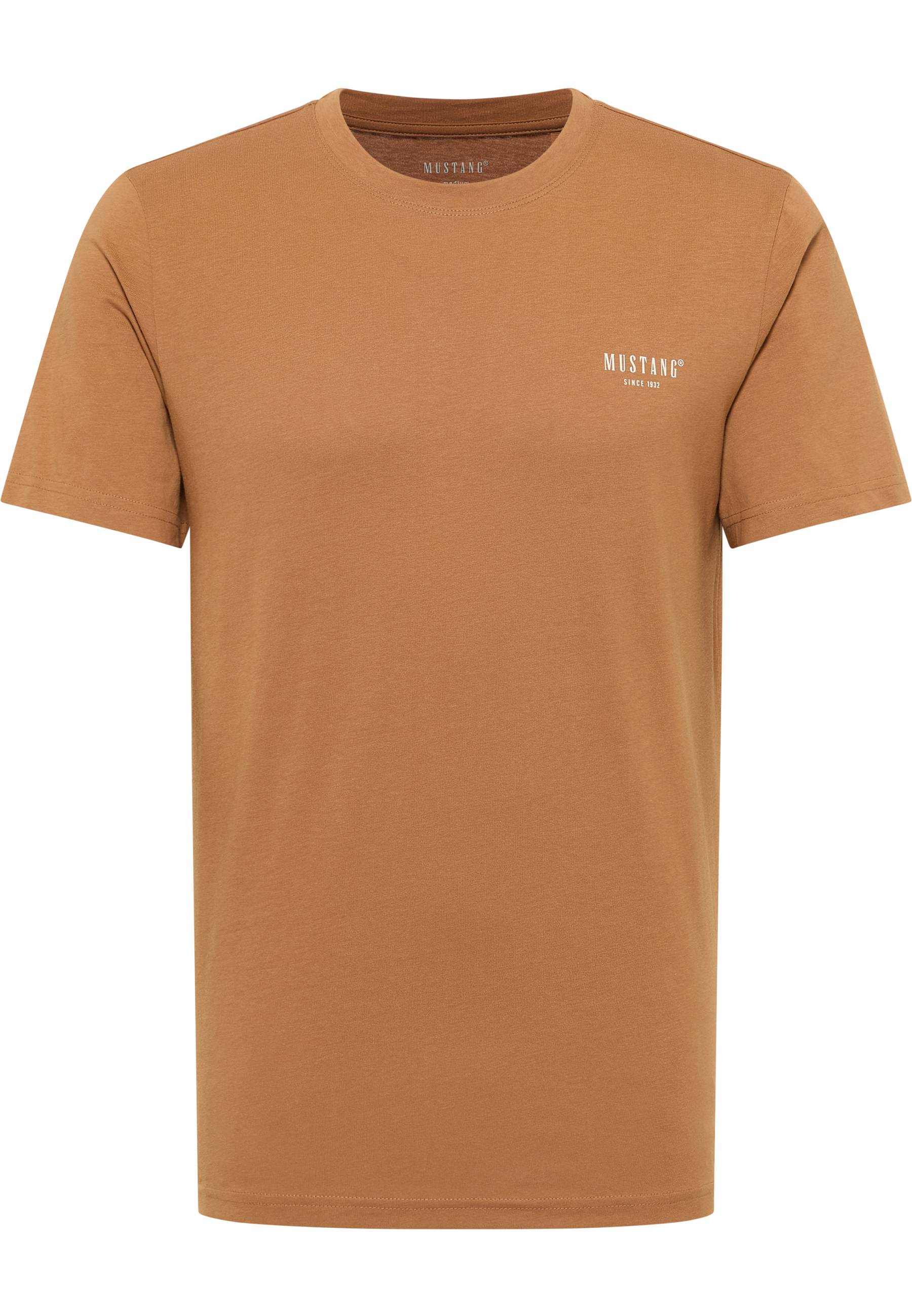 Mustang Herren T-Shirt Style Austin, cognac
