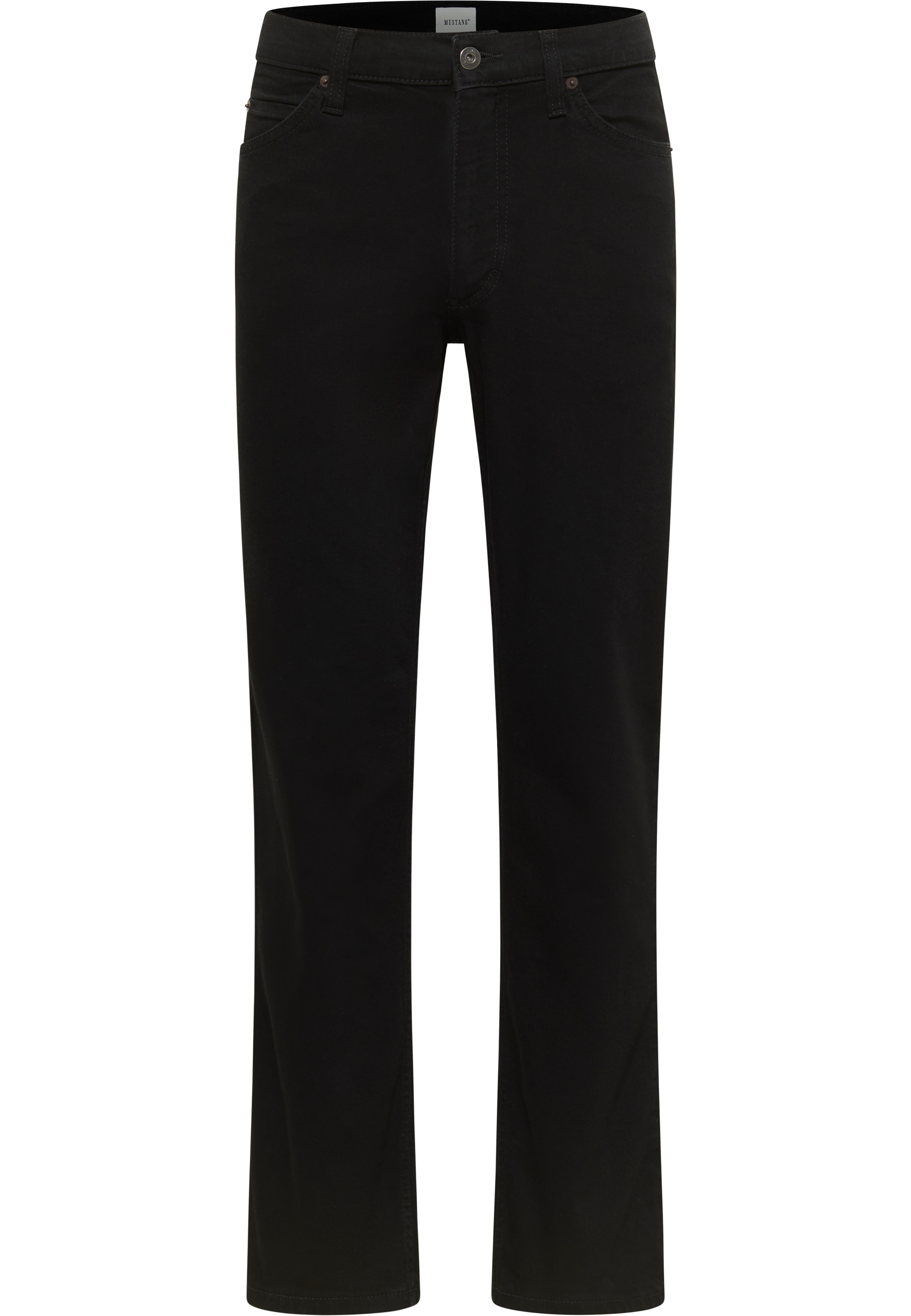 Mustang Herren Jeans Style Tramper Straight, schwarz dunkel