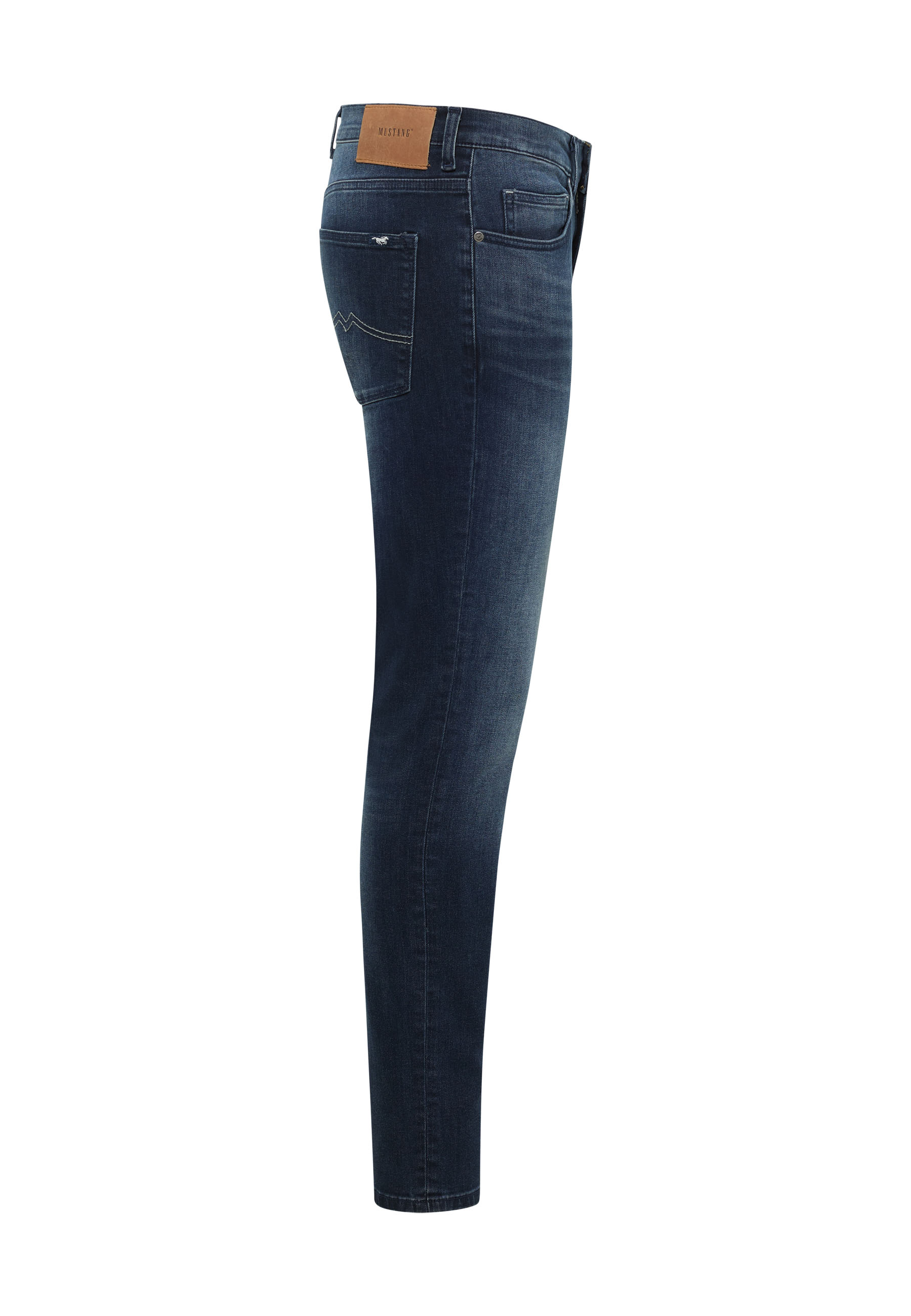 Jeans, Denim, Slim Fit, Blue, Back Pocket
