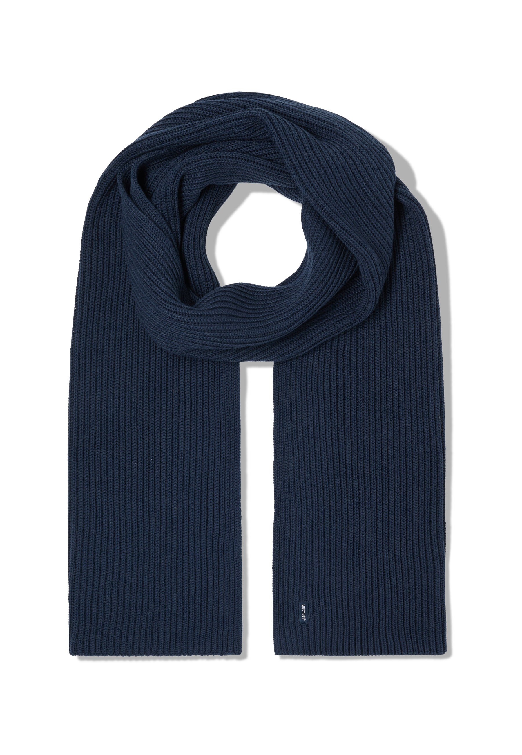 Schal, Stil?, -, Knit, Navy