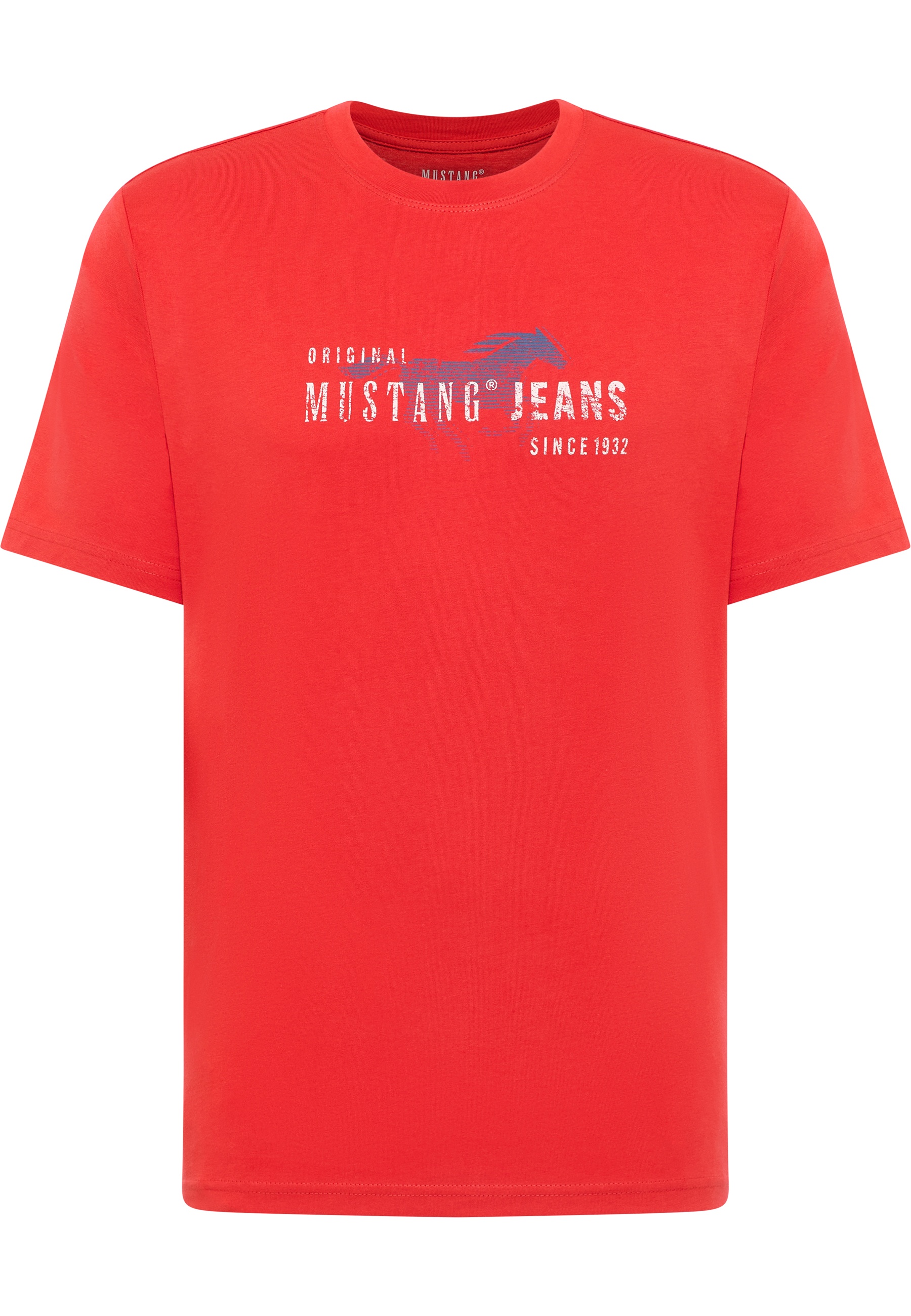 Mustang Herren T-Shirt Style Austin, rot