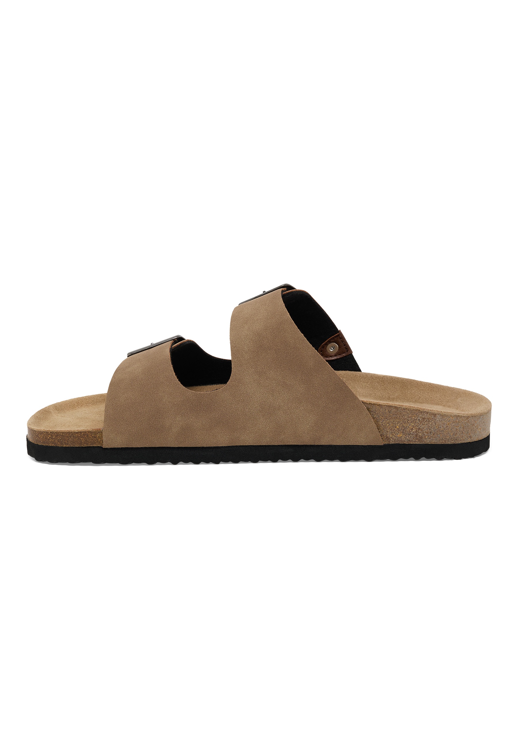 Sandalen, Sandaletten, Birkenstock, Korksohle, Beige