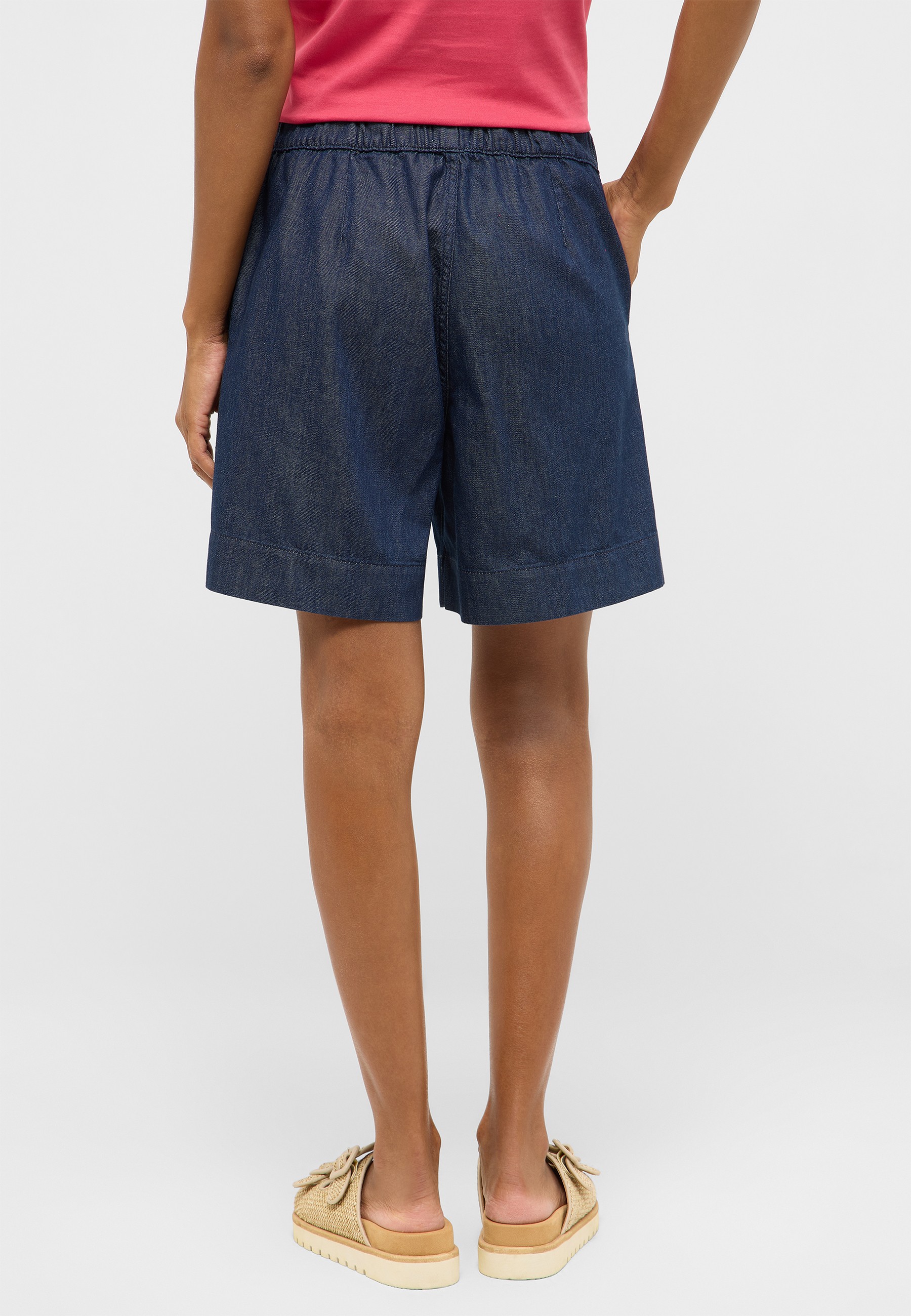 Hose, Shorts, Denim, Jeansstoff, Hemd?
