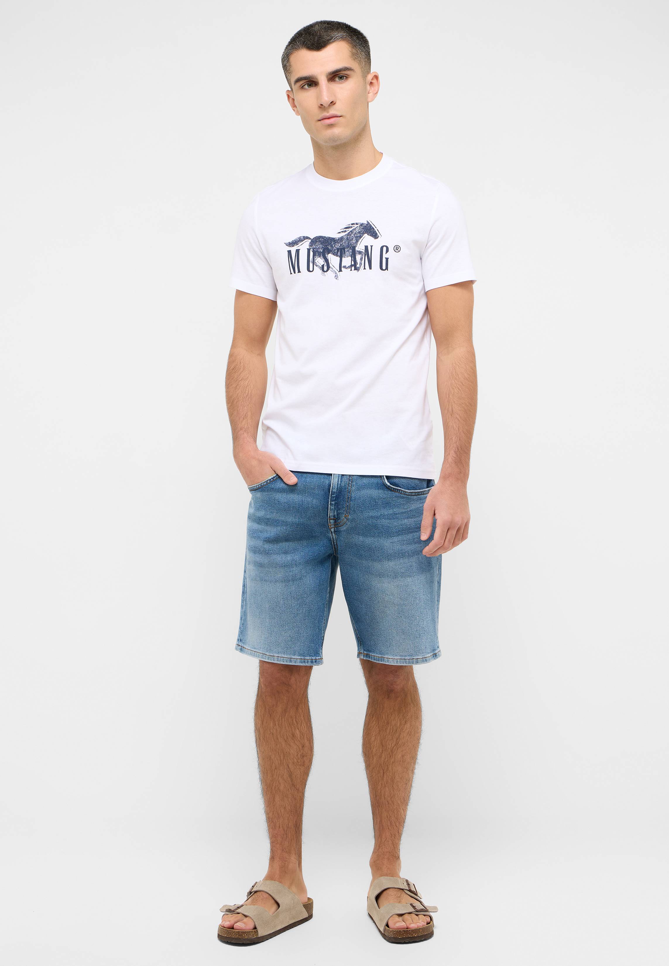Kurze Hose, Sandale, T-shirt, Hosen, Strandmode