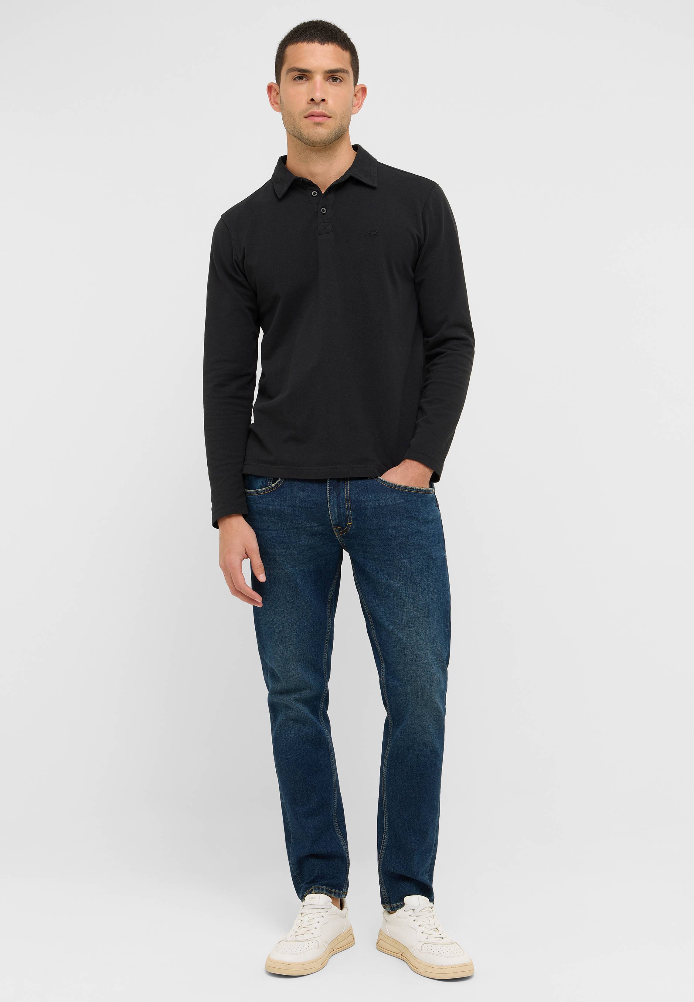 Hosen, Hemd, Langarm, Mann, Person