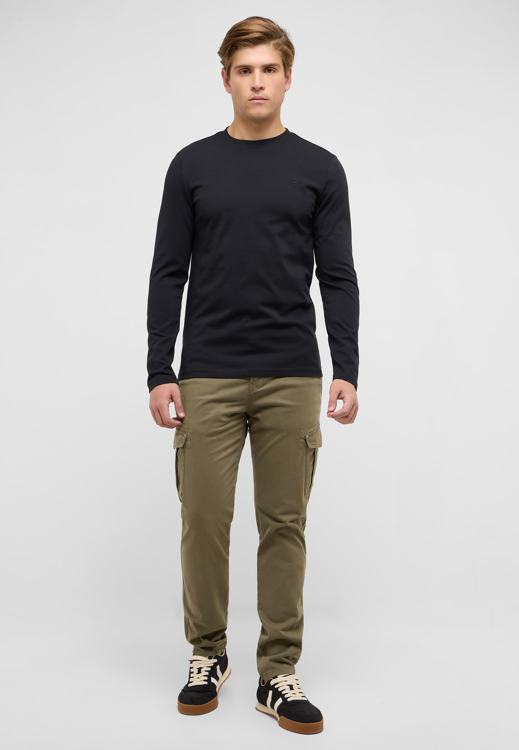 Langarm, Ärmel, Person, Hosen, Khaki