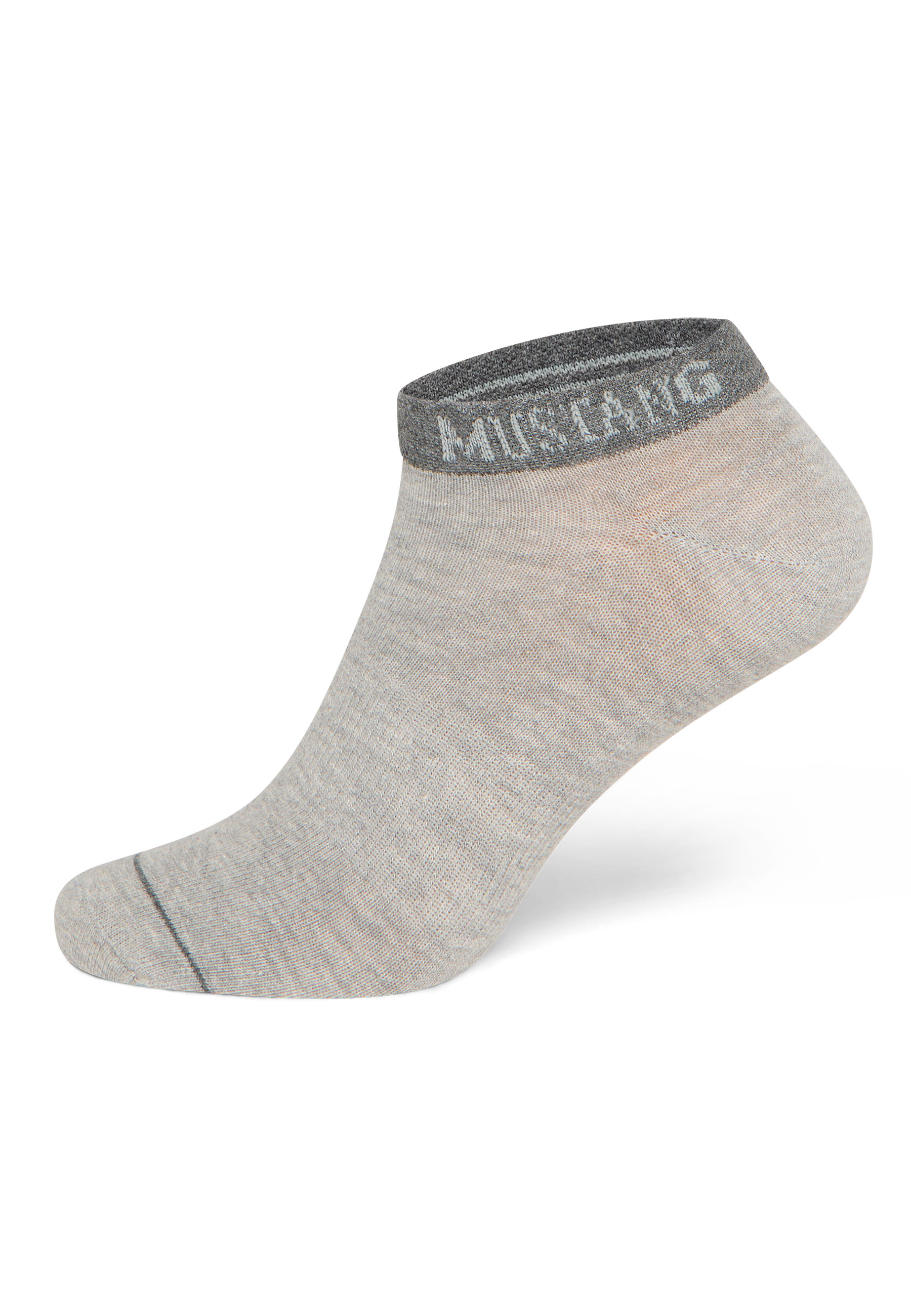 Socken, Ankle-Socken, Grau, Strick, Fußsocken