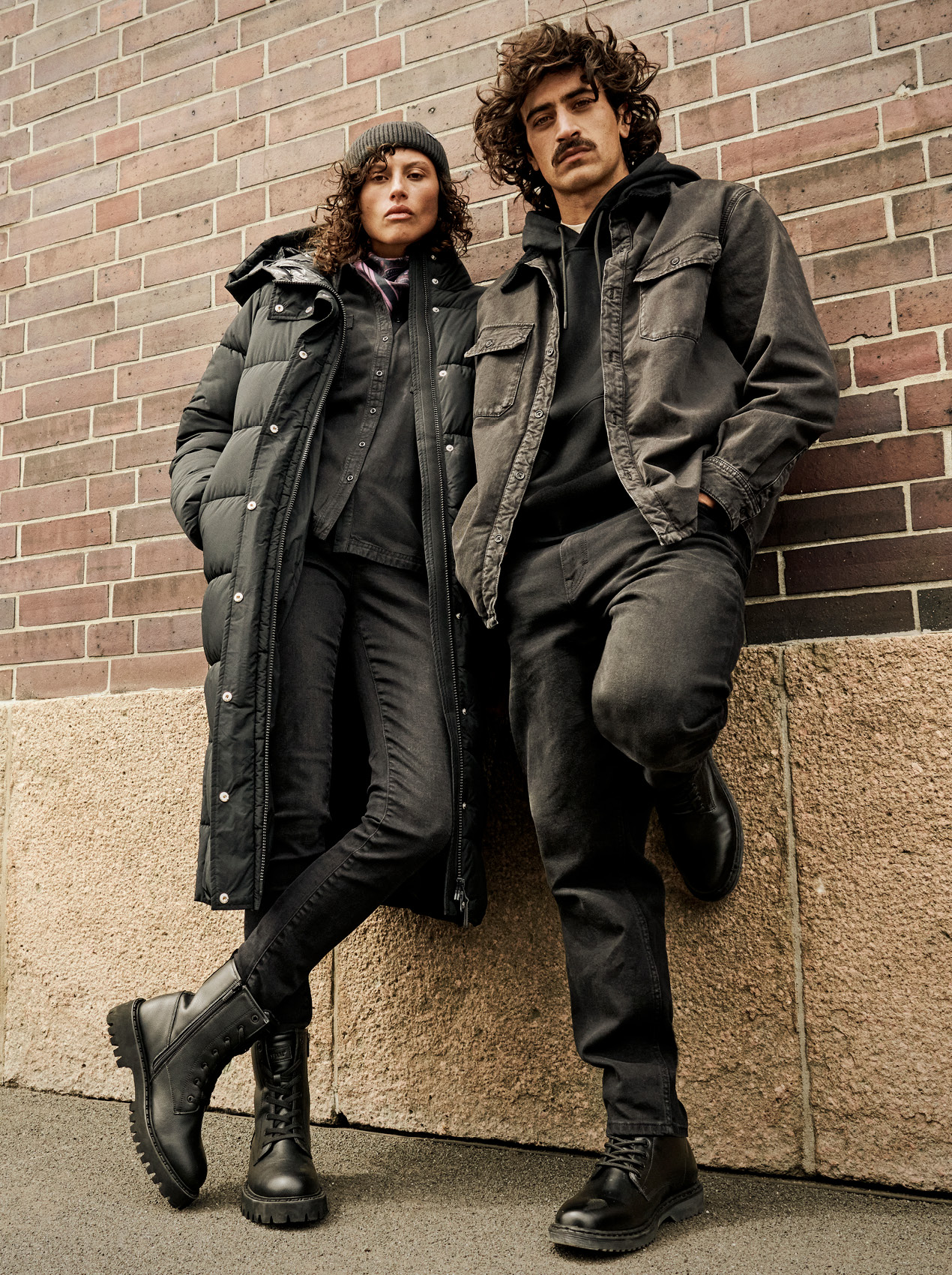 Mantel, Jacke, Hosen, Mann, Person