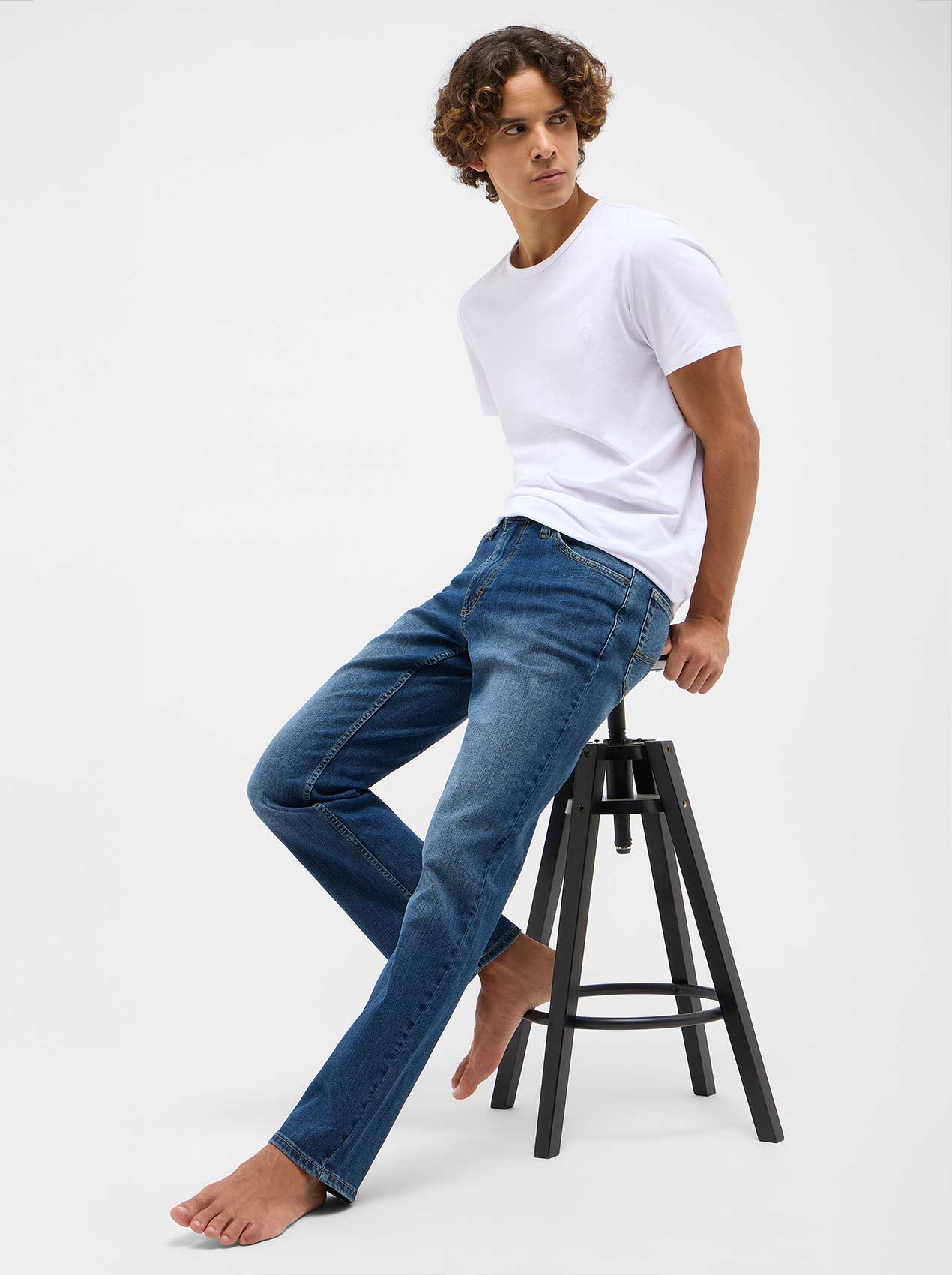 Bekleidung, Hosen, Jeans, Person