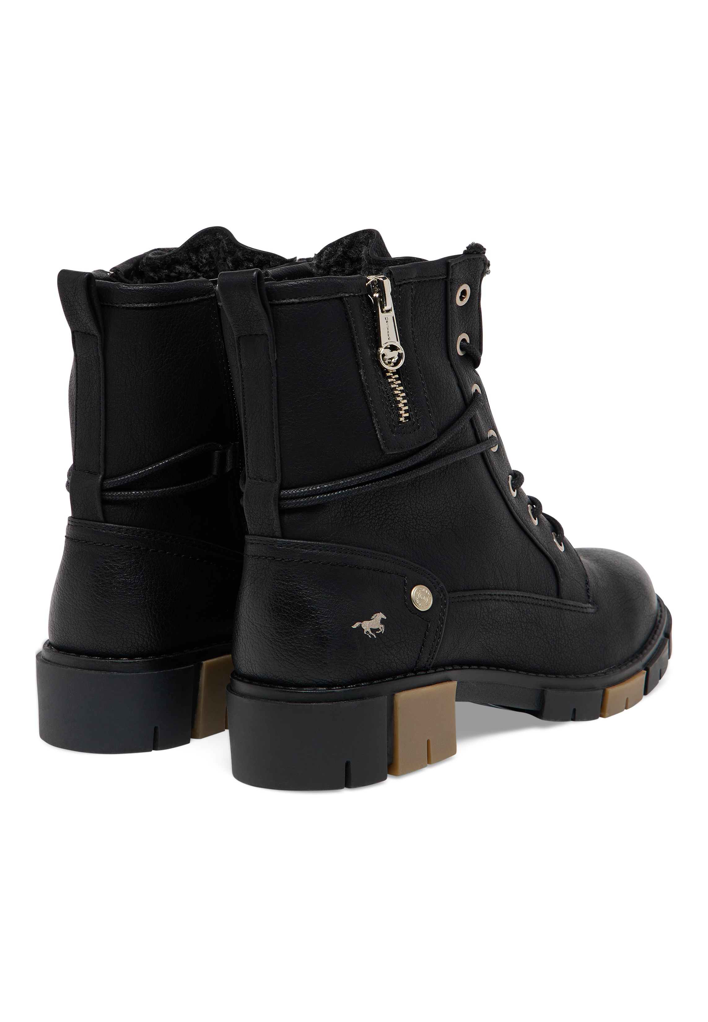 Stiefel, Stiefelette, Schwarz, Leder, Gummisohle
