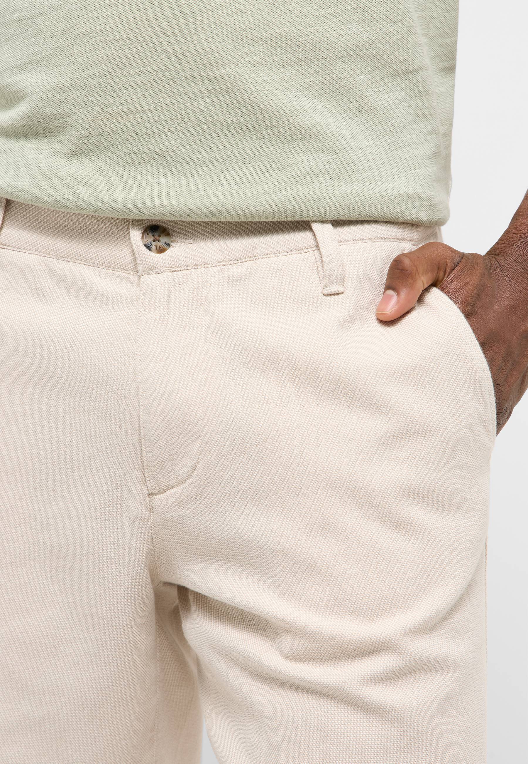 Chinos, Beige, Hose, Chinohose, Nähte
