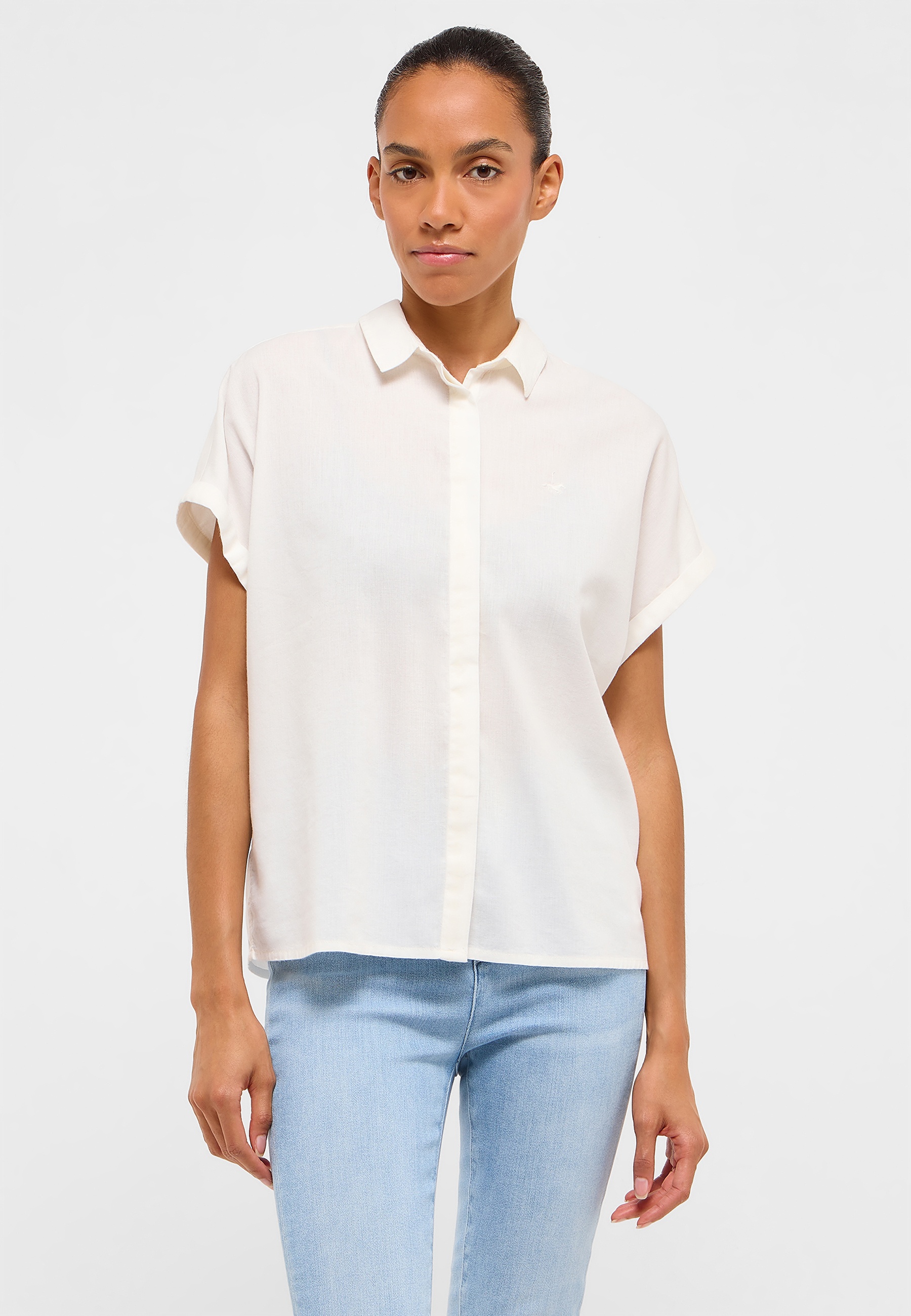 Kurzarmbluse Style Elsa Basic Blouse
