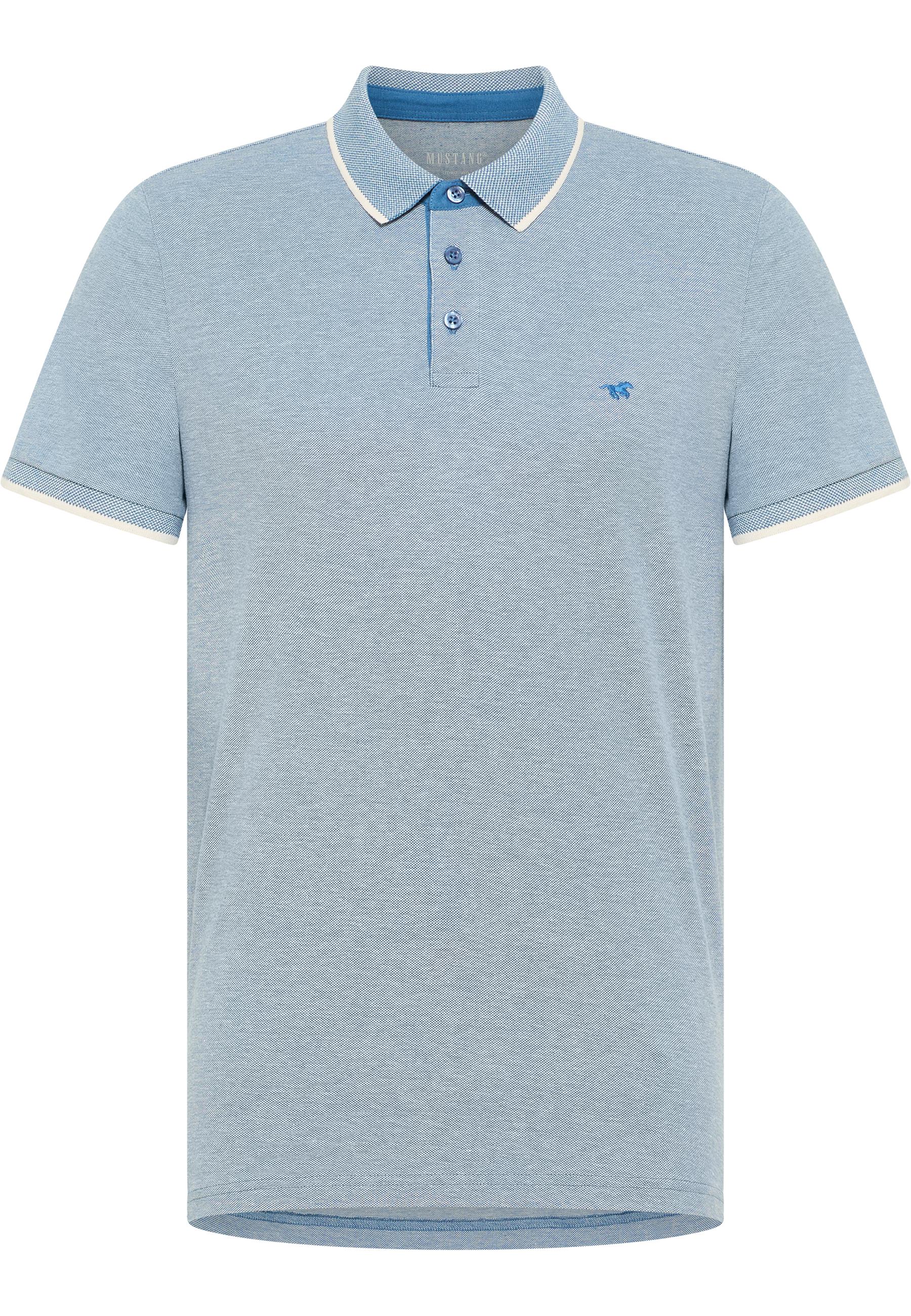 Mustang Herren T-Shirt Style Palco, mittelblau