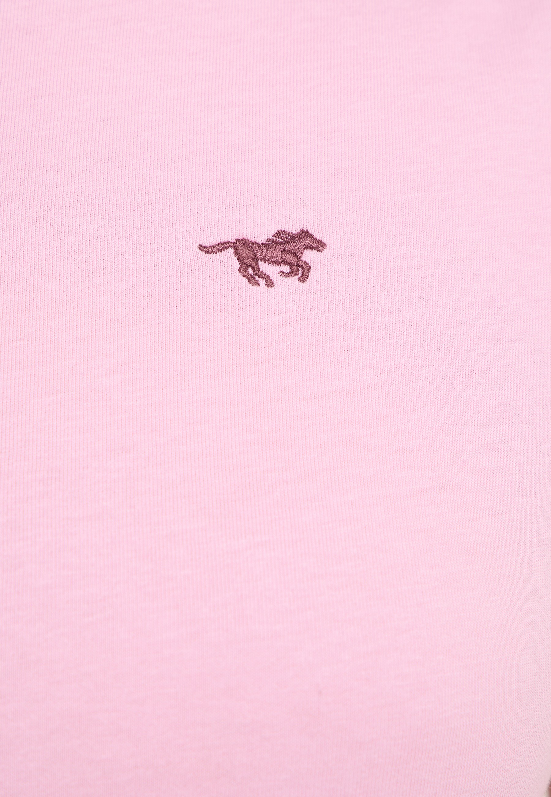 pink, t-shirt, small logo, embroidered, horse