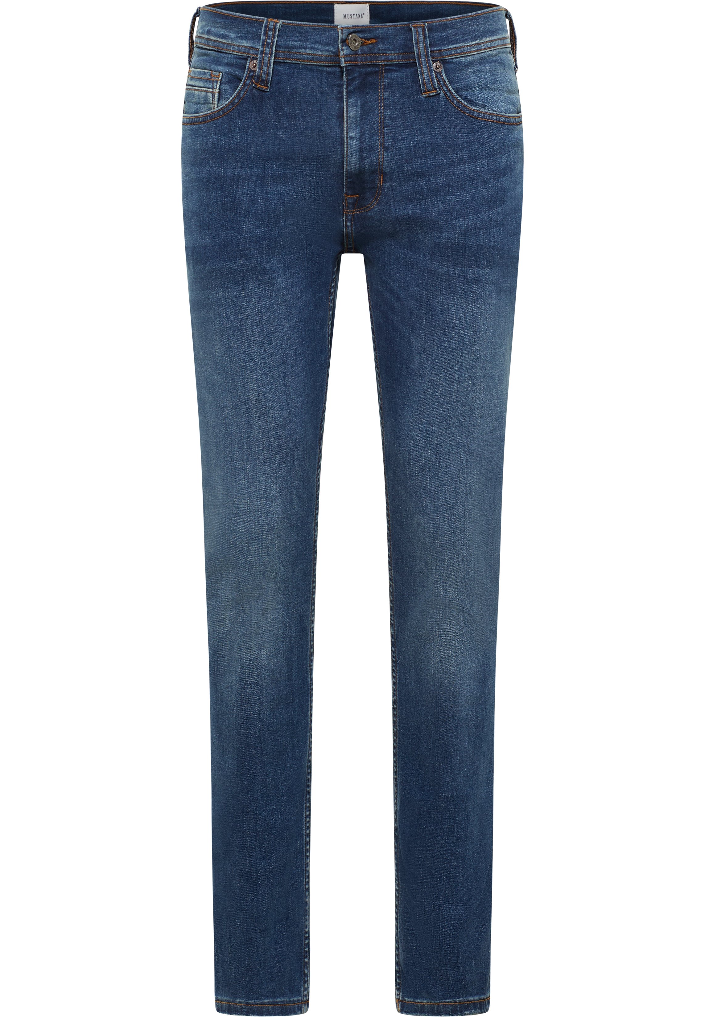 Mustang Herren Jeans Style Vegas Slim, blau mittel