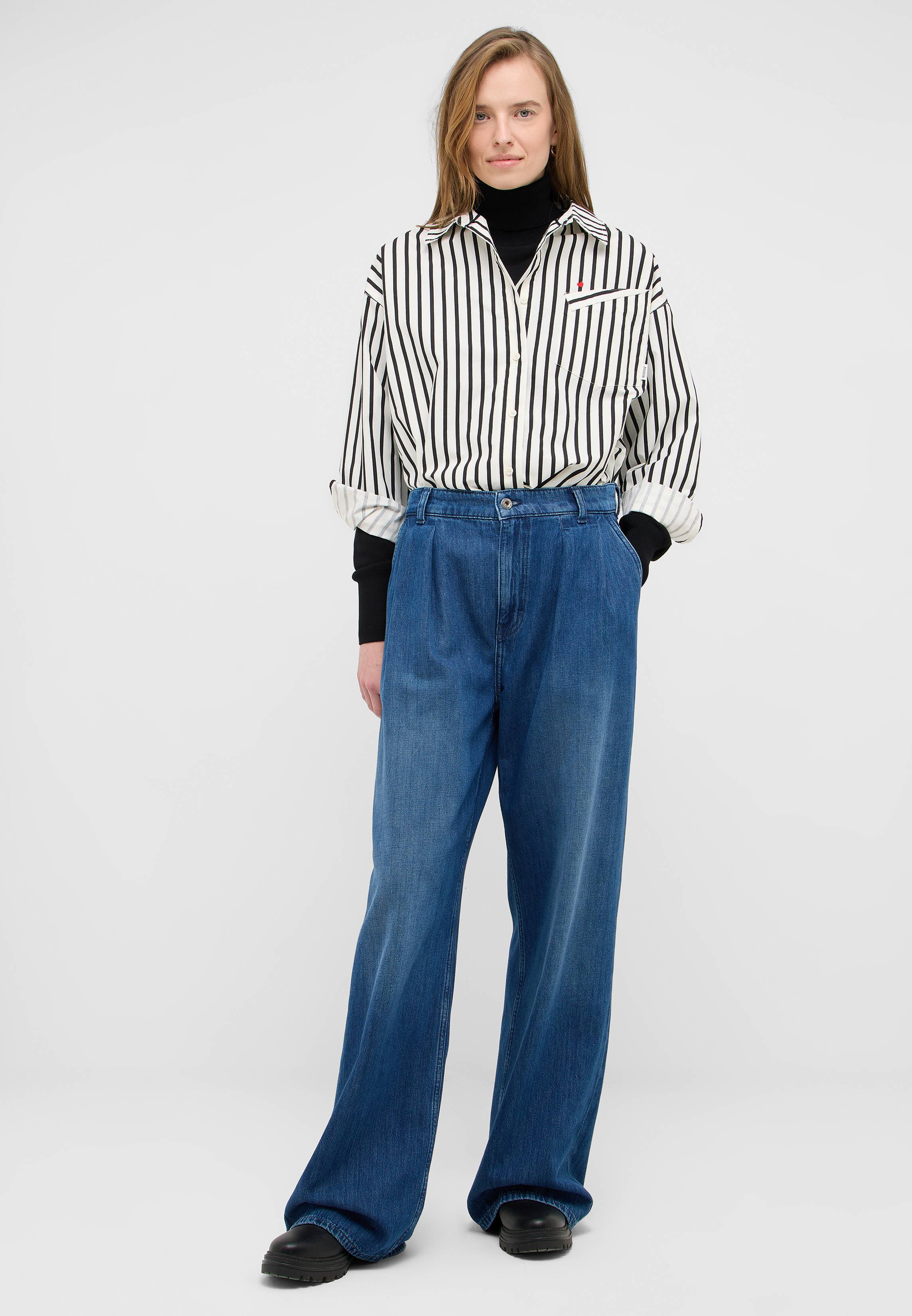 Bekleidung, Hosen, Bluse, Hemd, Jeanshose