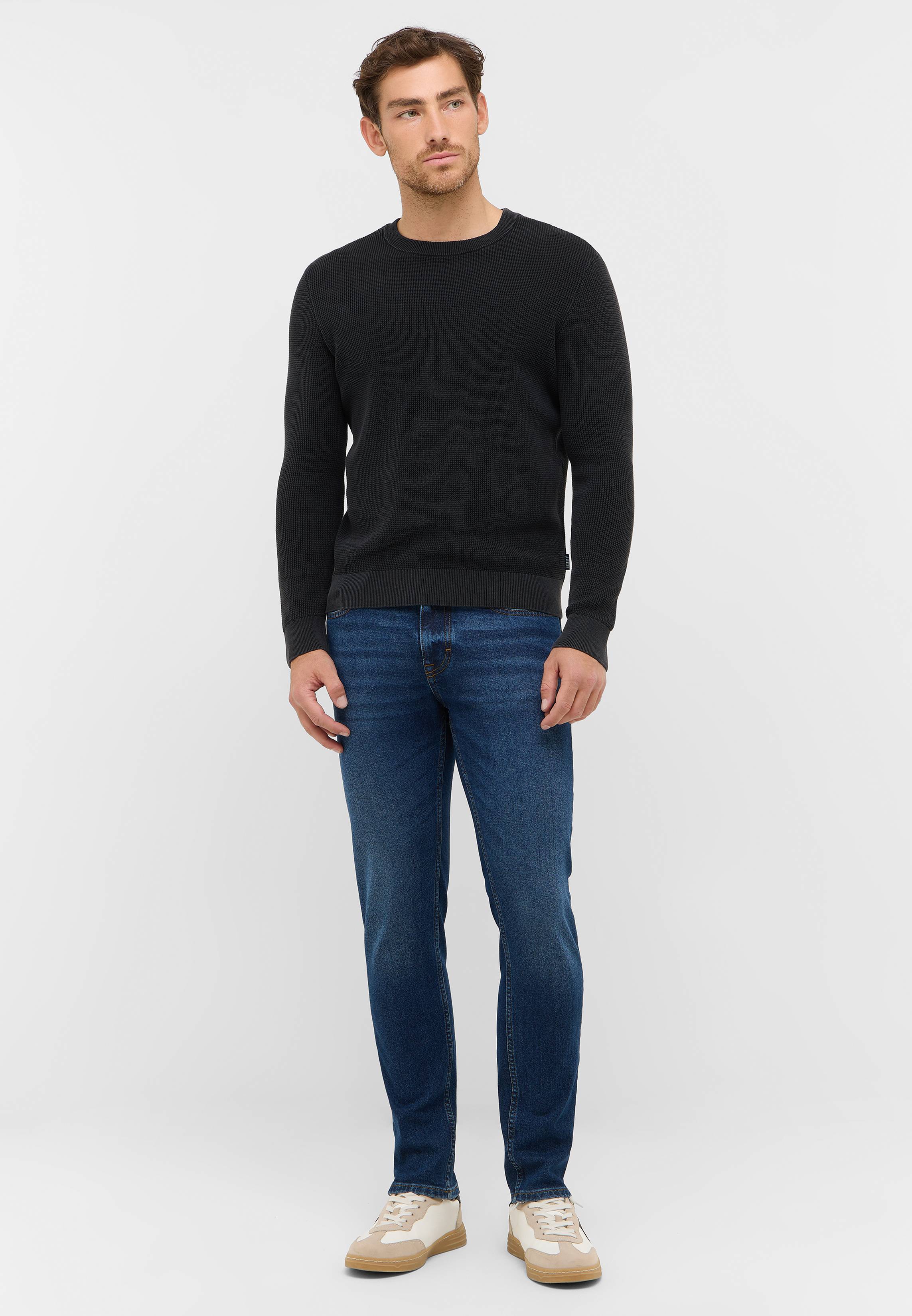Hosen, Langarm, Jeans, Pullover, Person