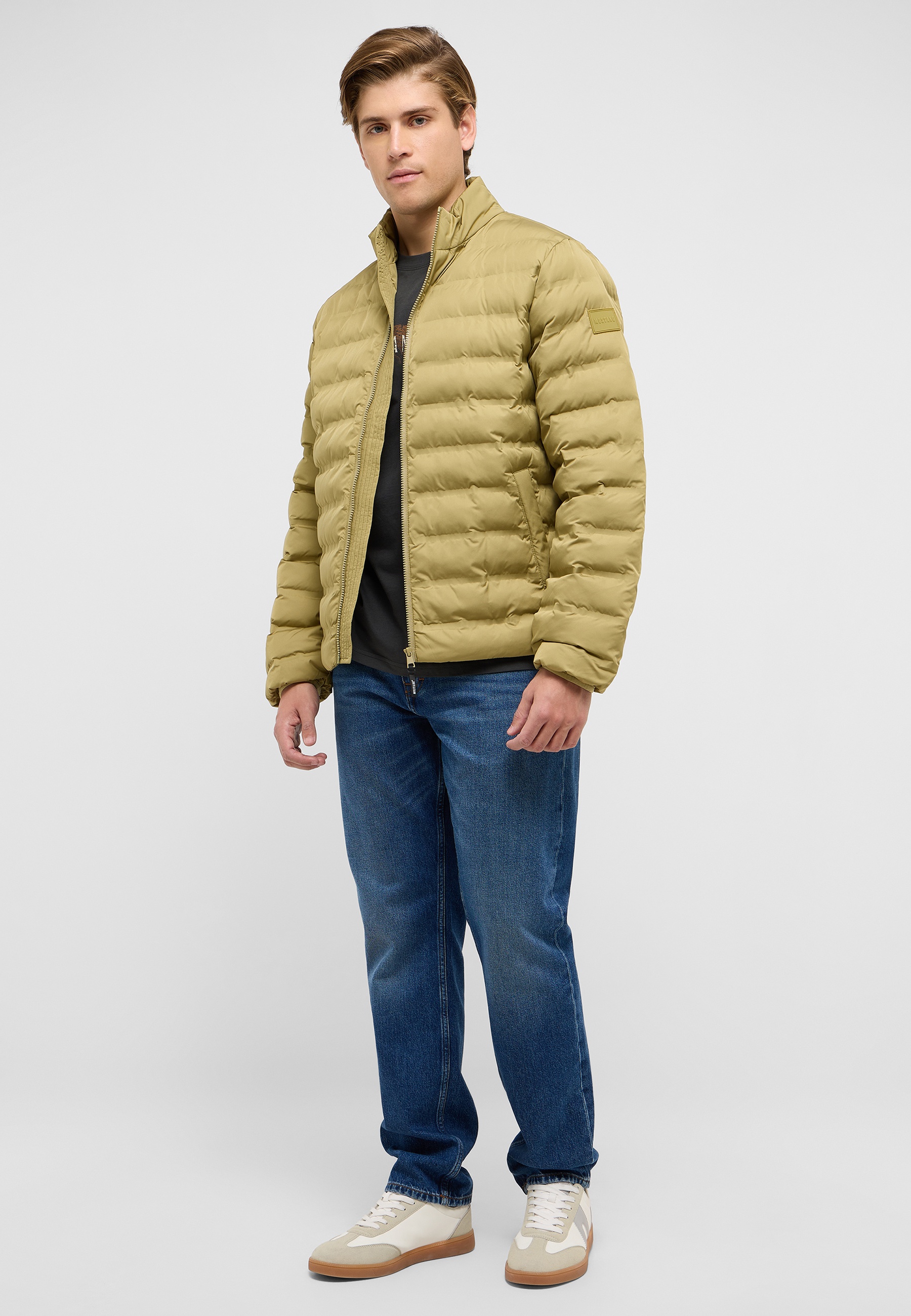 Mantel, Jacke, Jeans, Mann, Person