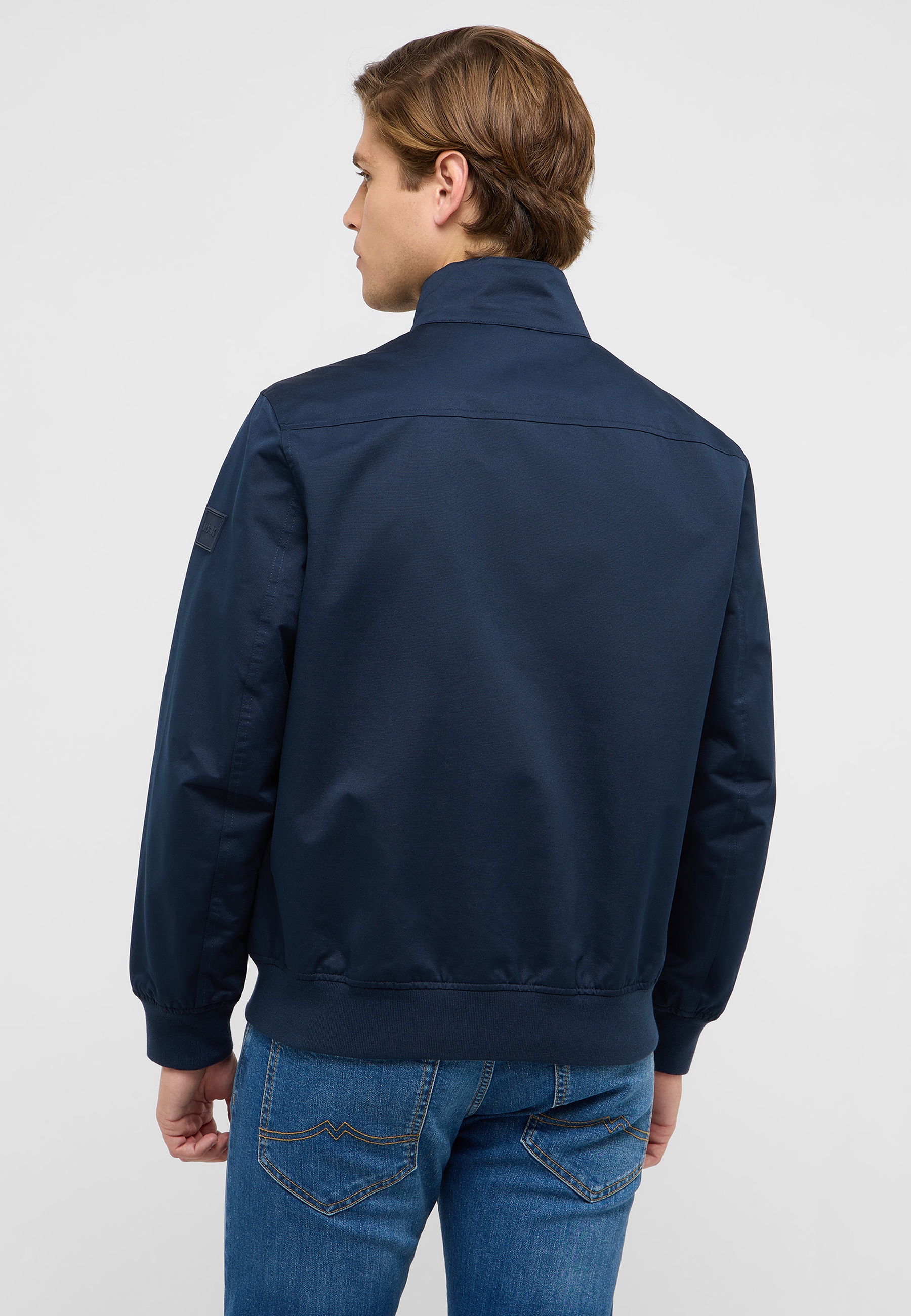 Mantel, Jacke, Langarm, Fleece, Jeanshose