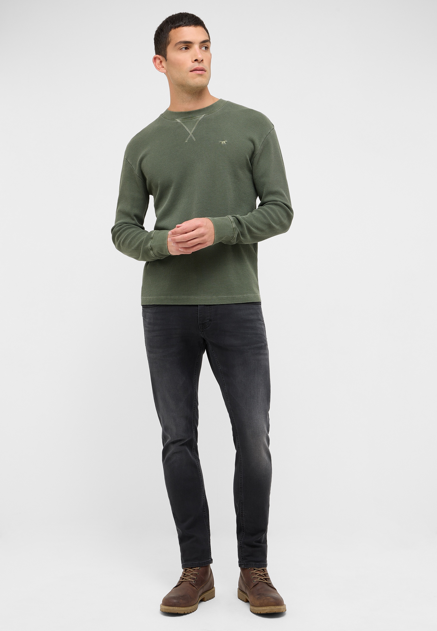 Langarm, Ärmel, Person, Stehend, Pullover