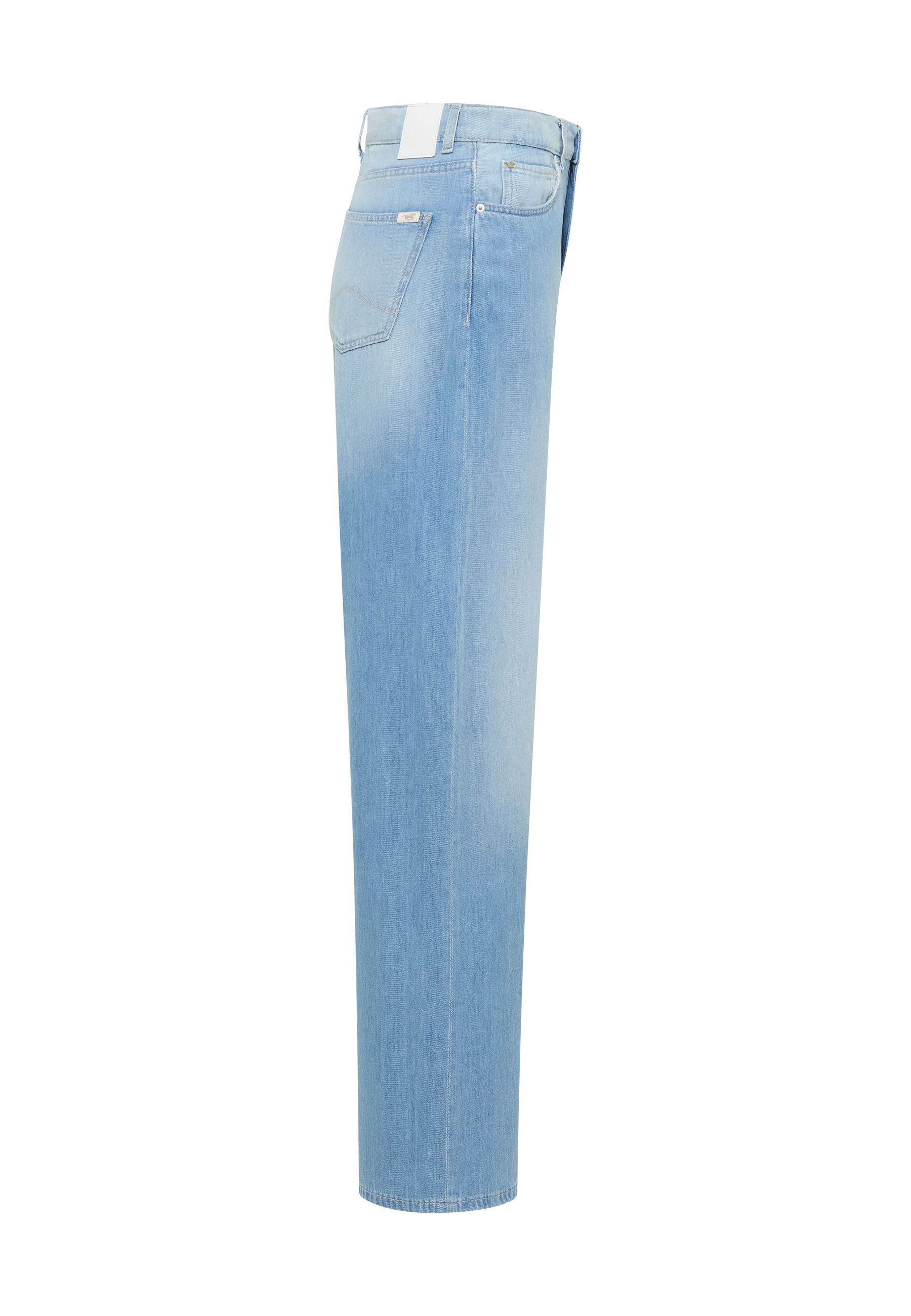 Jeans, Hose, Denim, Straight leg, Hellblau