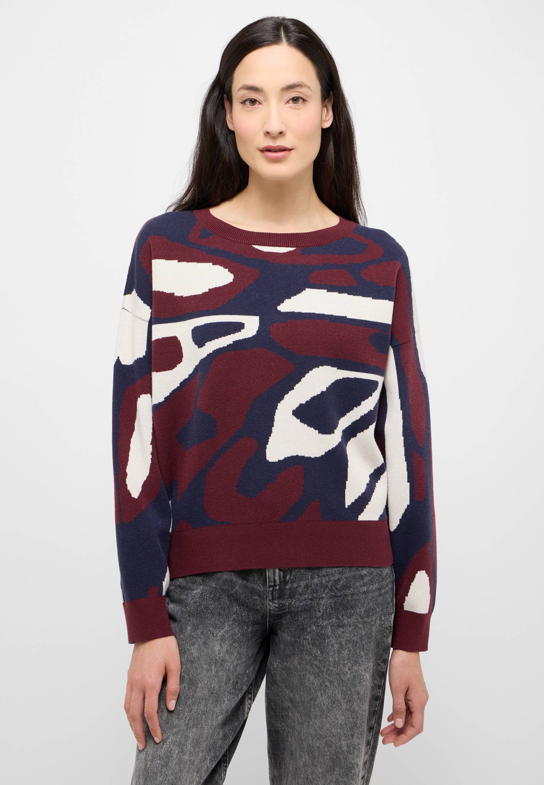 Langarmpullover Strickpullover