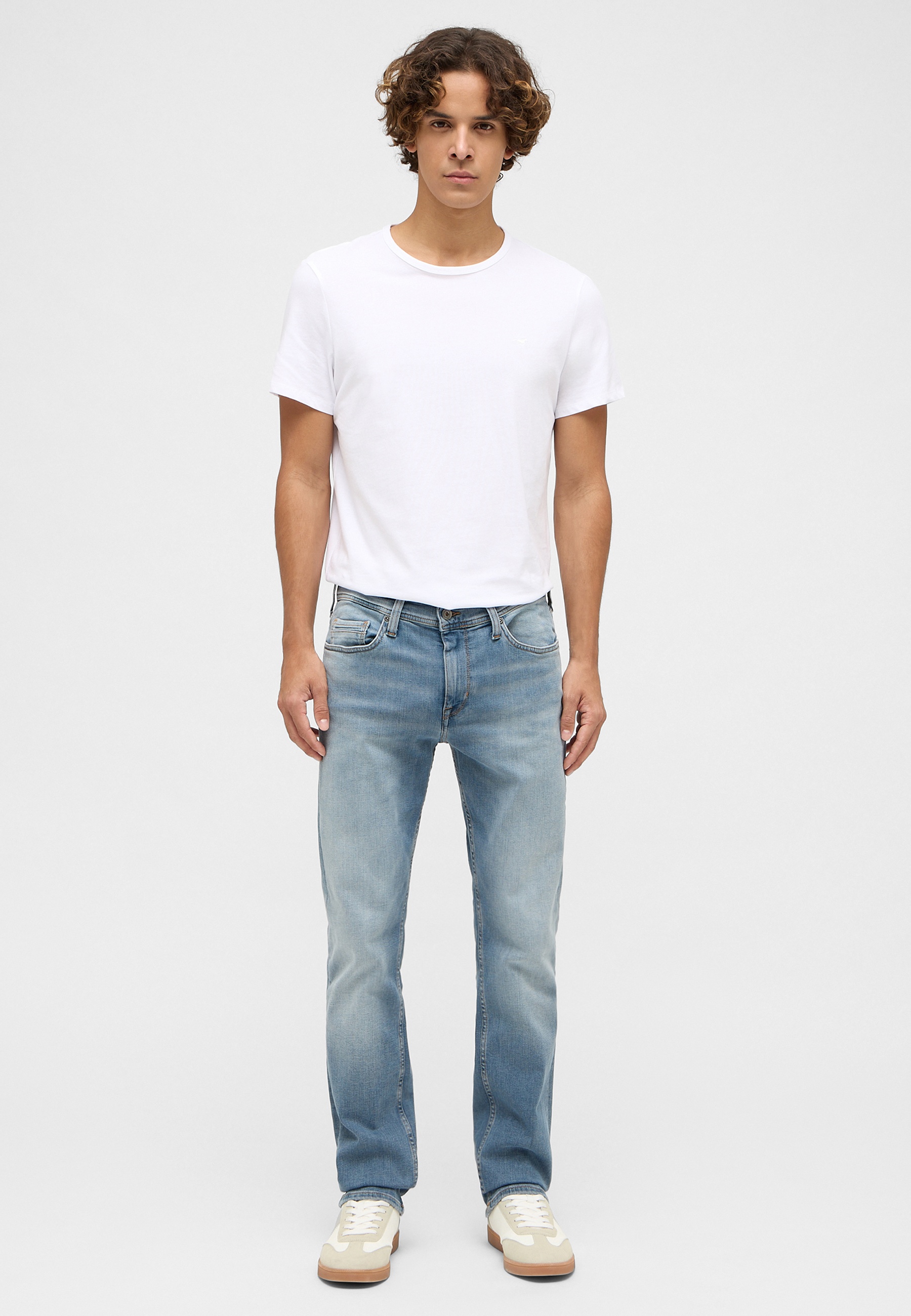 Jeans Style Vegas Slim Bekleidung, Hosen, T-shirt, Jeans, Person