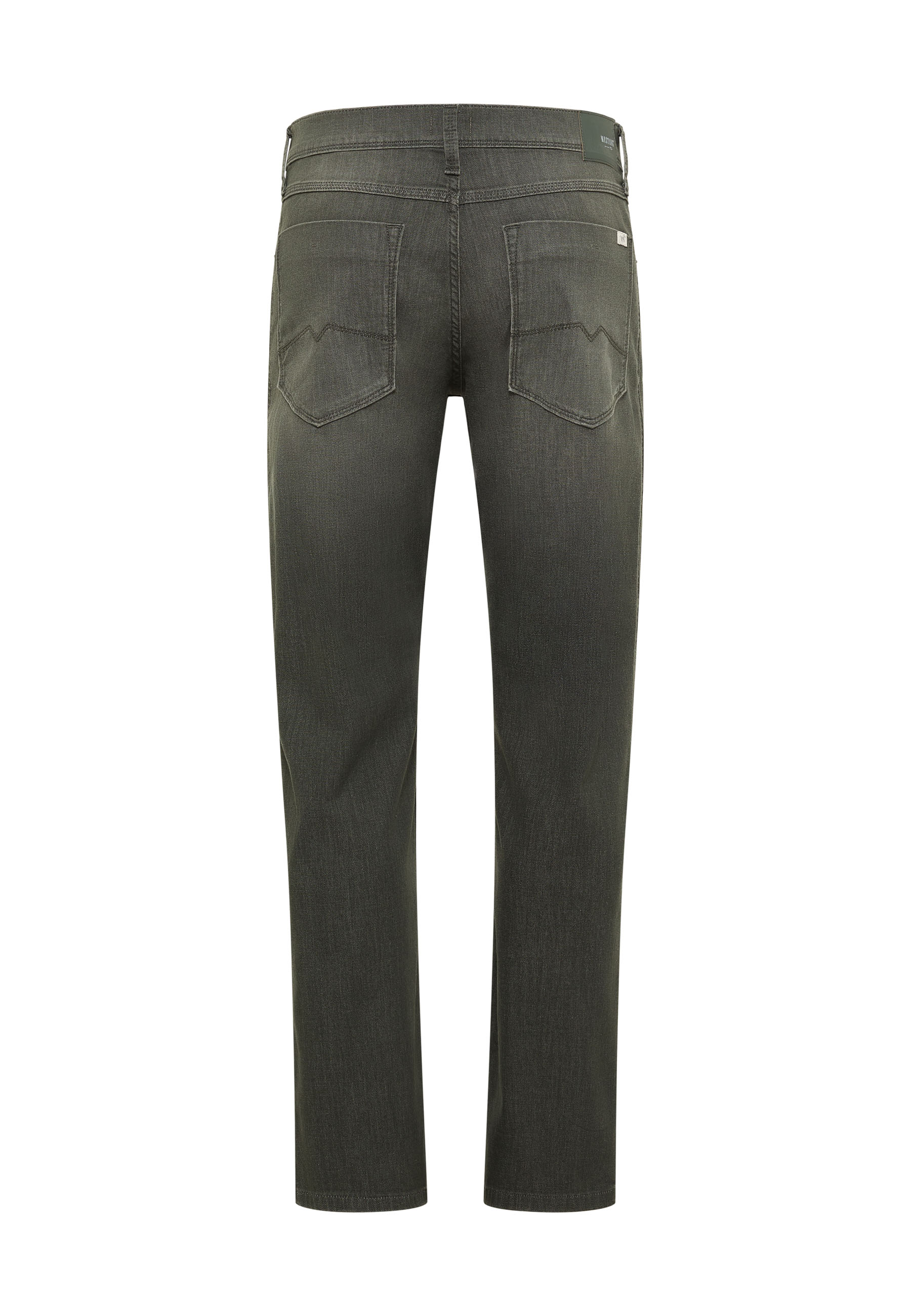 Jeans, Hose, Grün, Klassische Passform, Rücken-Pockets