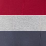t-shirt, tshirt, gestreiftes stoff, Farbblock, rot grau blau